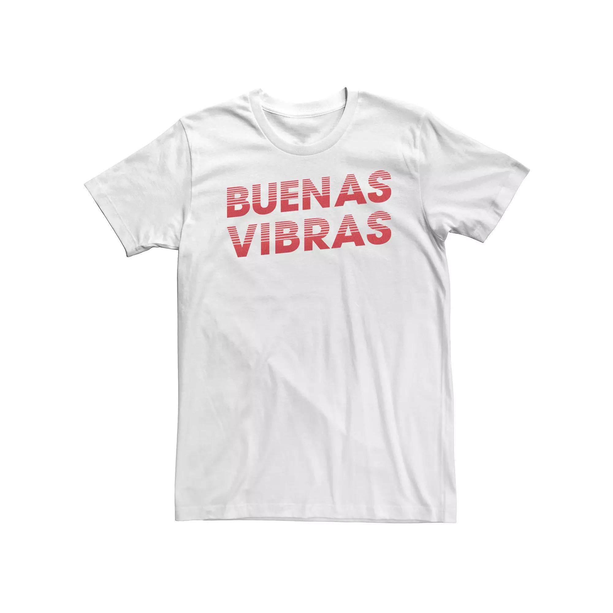 Big & Tall HHM Vibras Buenas Vintage Text Tee, Men's,  Product Image