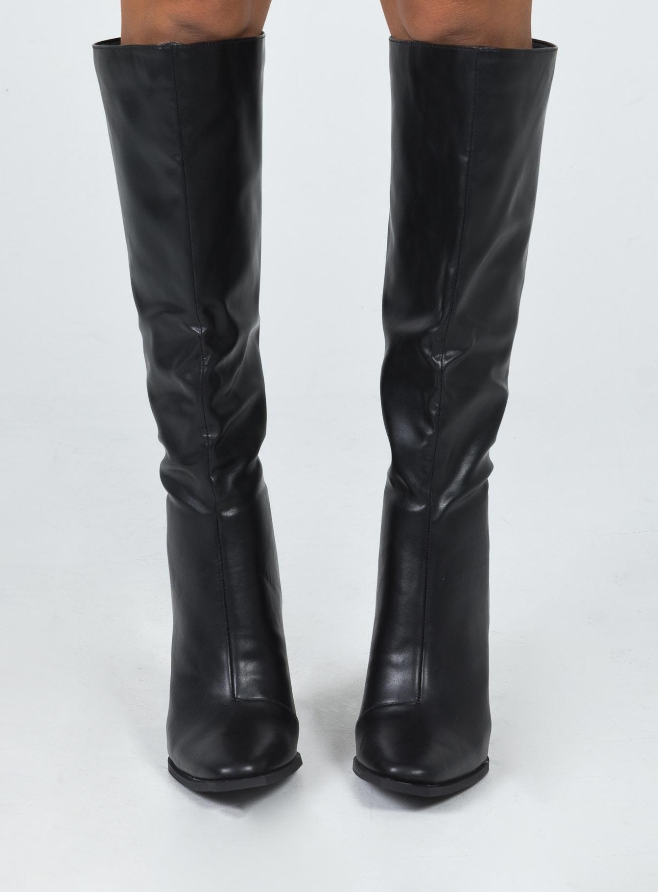 Keeley Boots Matte Black Product Image
