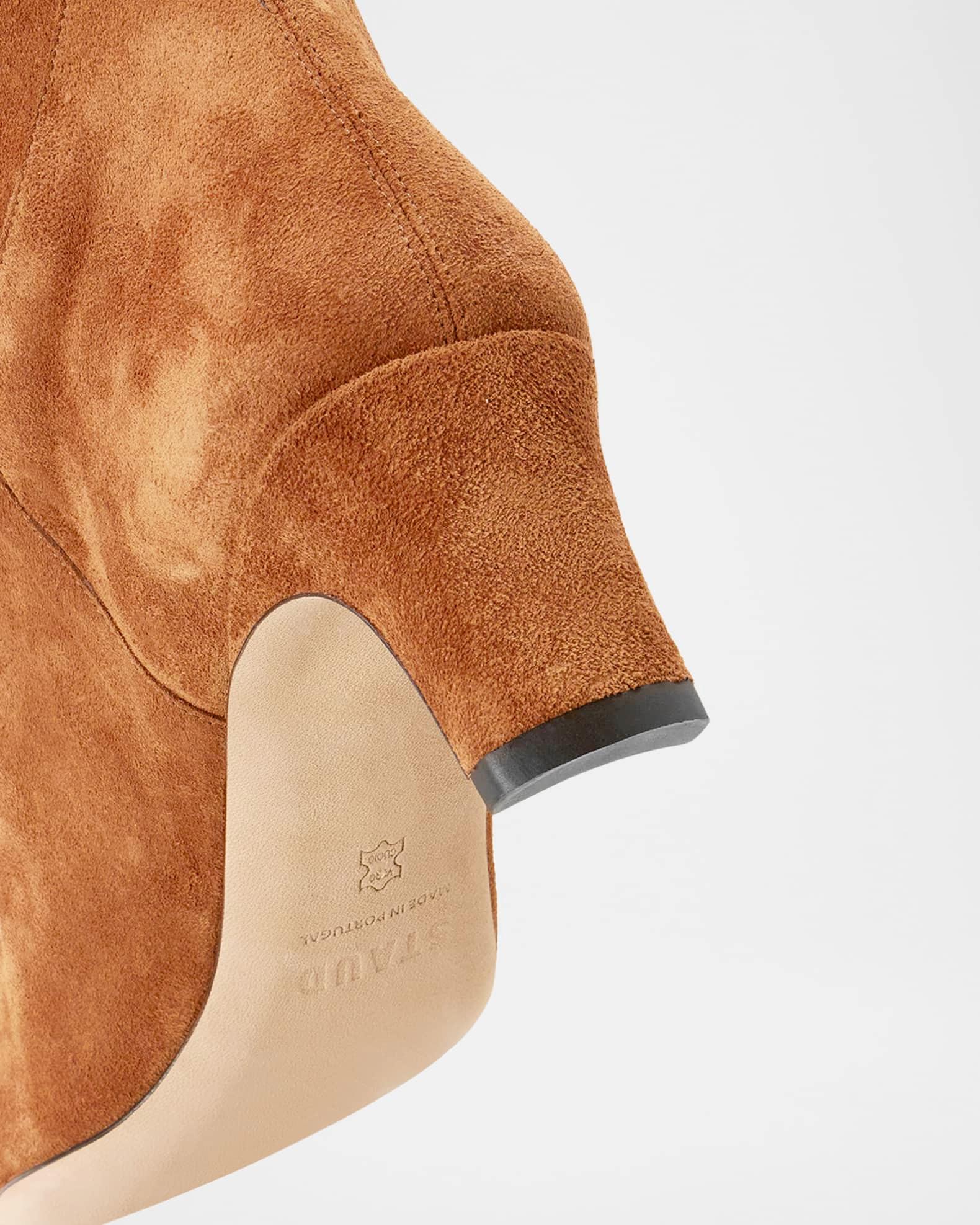 Western Wally Suede Knee-High Boots Product Image