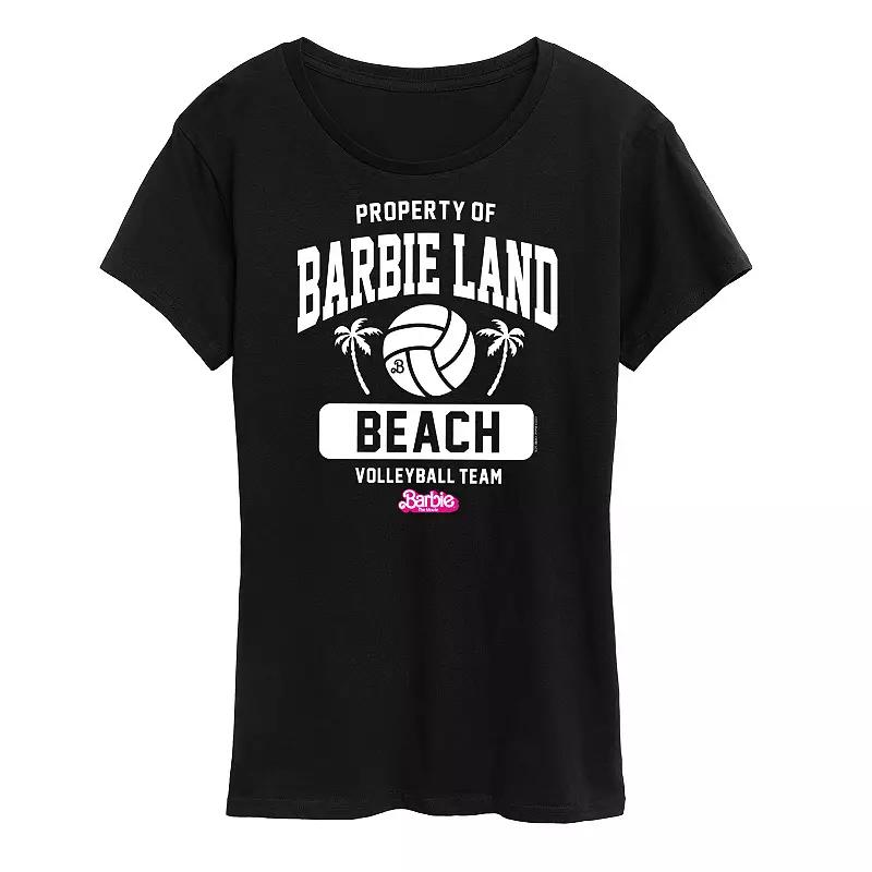 Juniors' Barbie™ The Movie Property Of Barbie Land Beach Volleyball Team Graphic Tee, Girl's,  Product Image