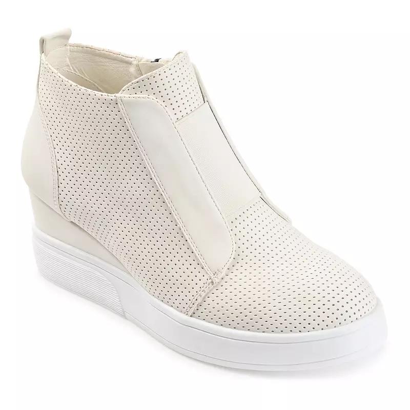 Journee Clara Women's Wedge Sneakers,  Product Image