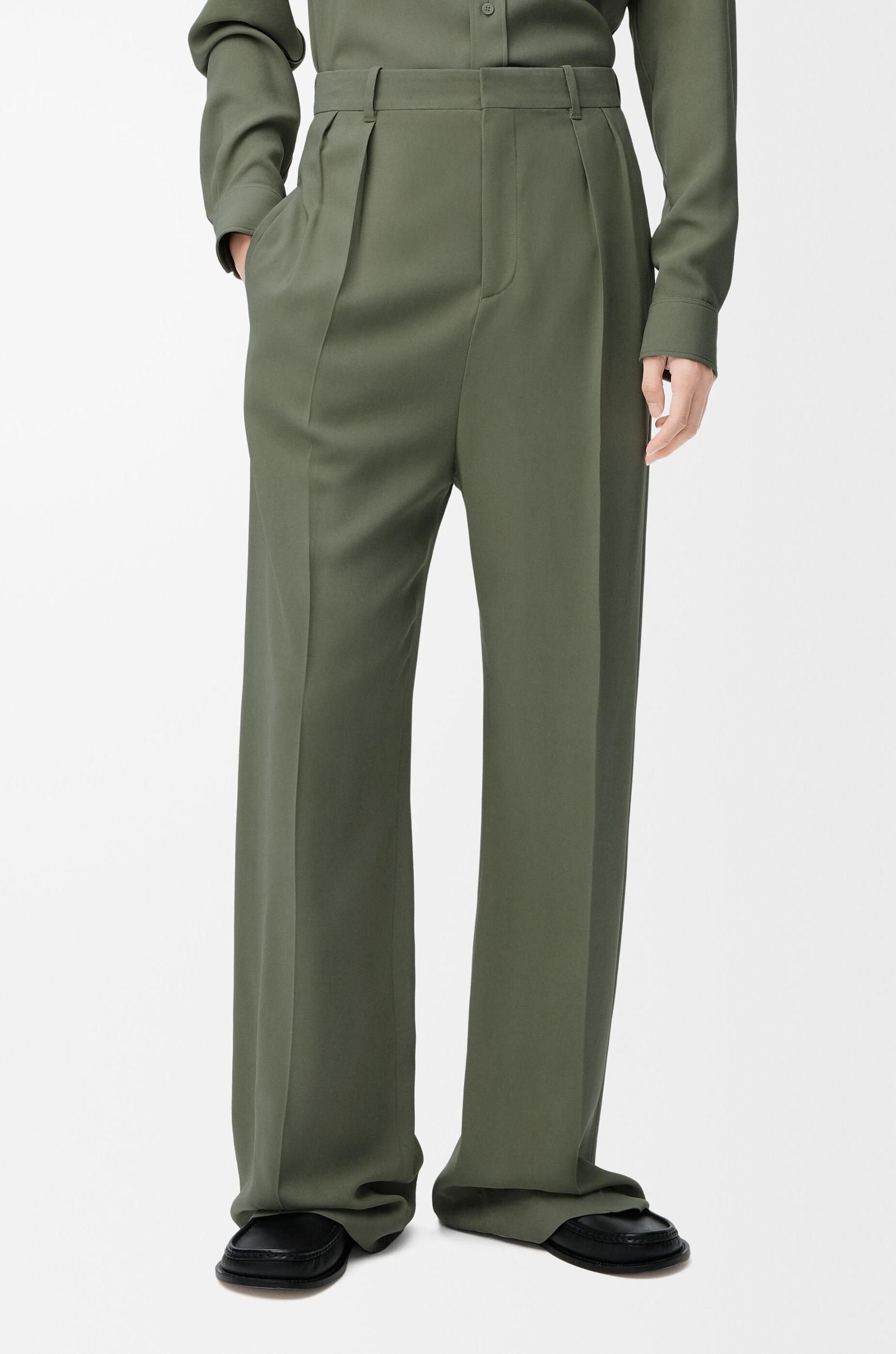 Trousers in viscose blend Product Image