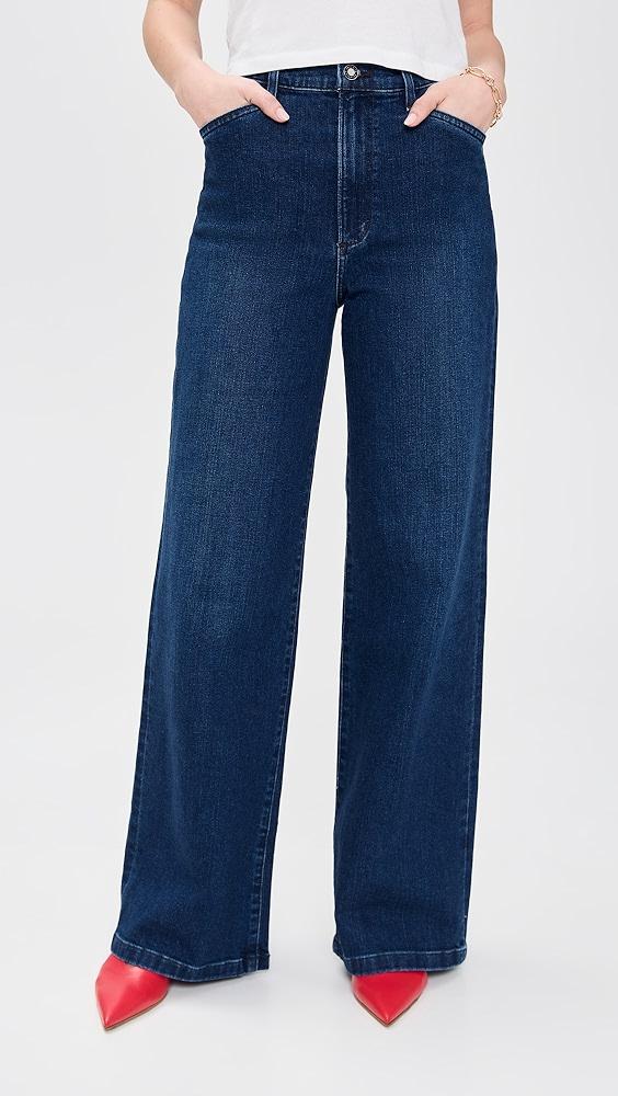Favorite Daughter The Mischa Super High Rise Wide Leg Jeans | Shopbop Product Image
