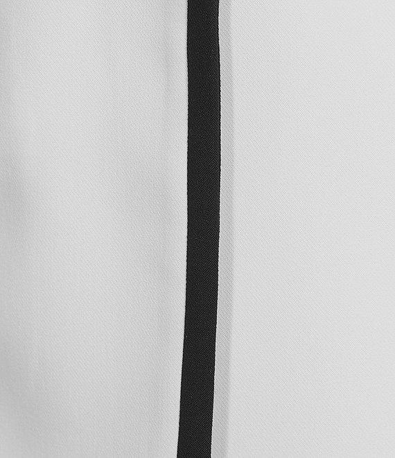 KARL LAGERFELD PARIS Peak Lapel 3/4 Sleeves Framed Jacket Product Image