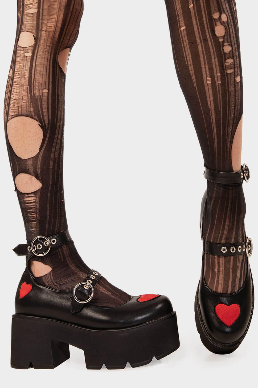 Rosey Love Chunky Mary Jane Shoes Product Image