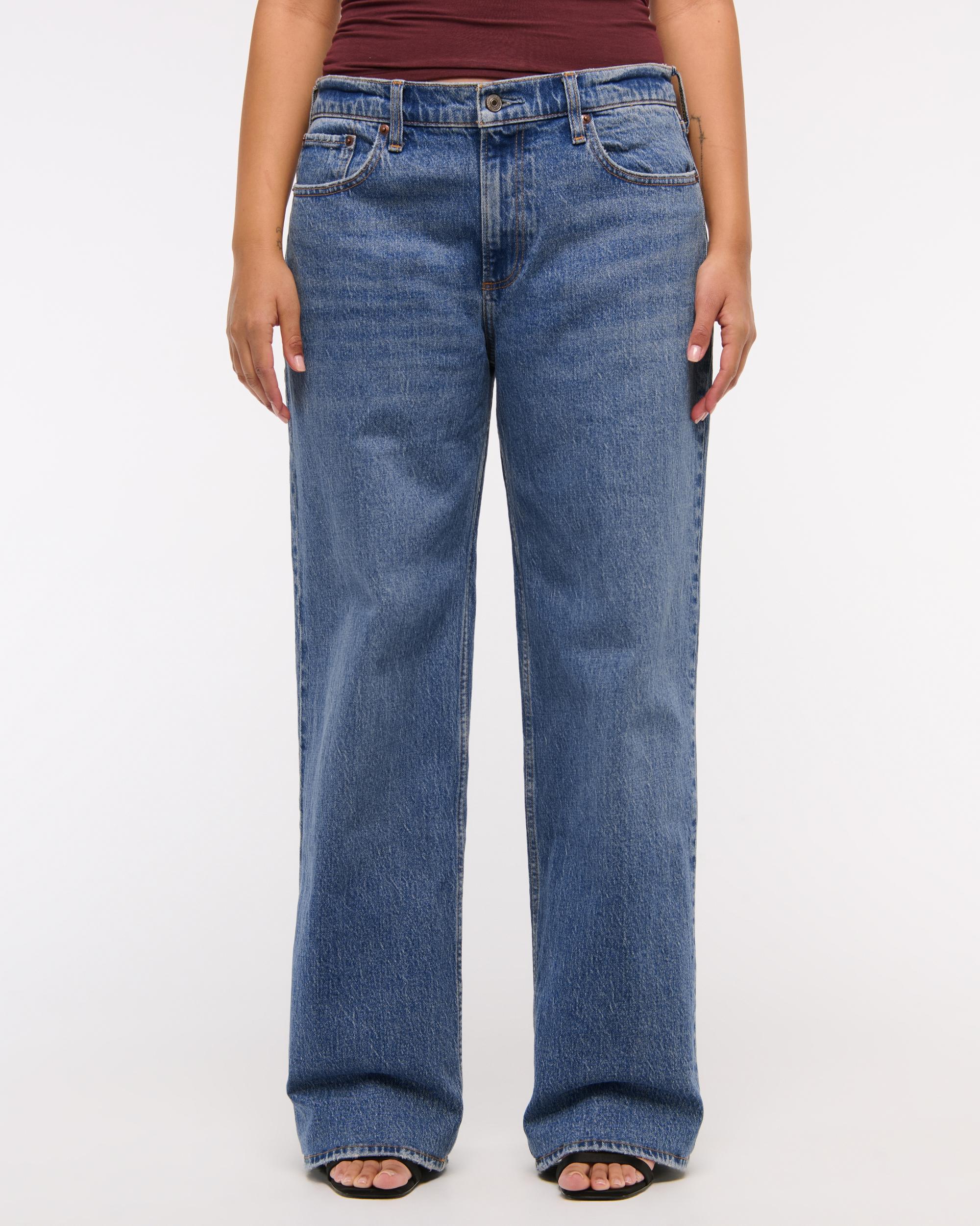 Low Rise Baggy Jean Product Image