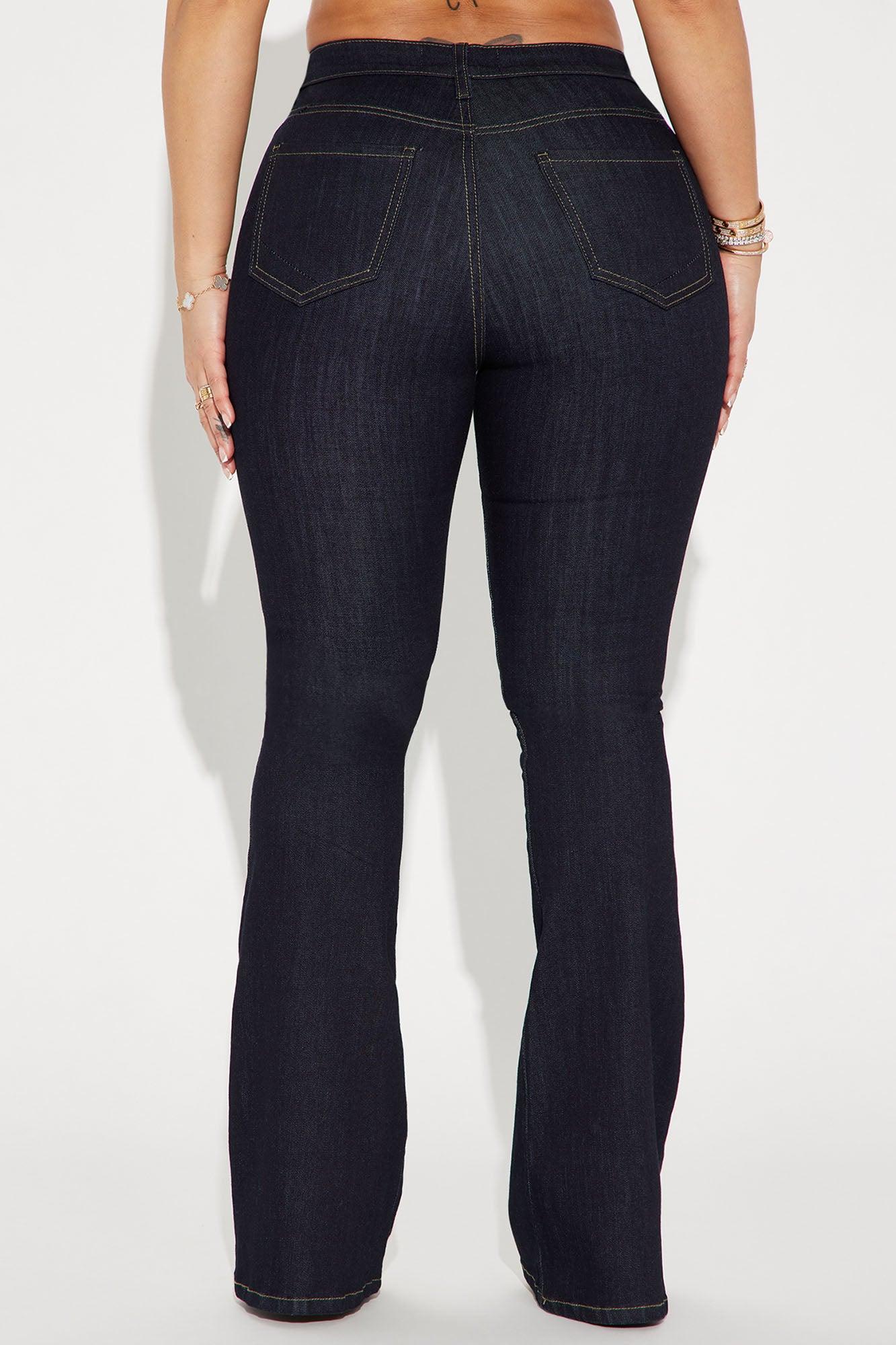 Milana Sculpting Stretch Flare Jeans - Dark Wash Product Image