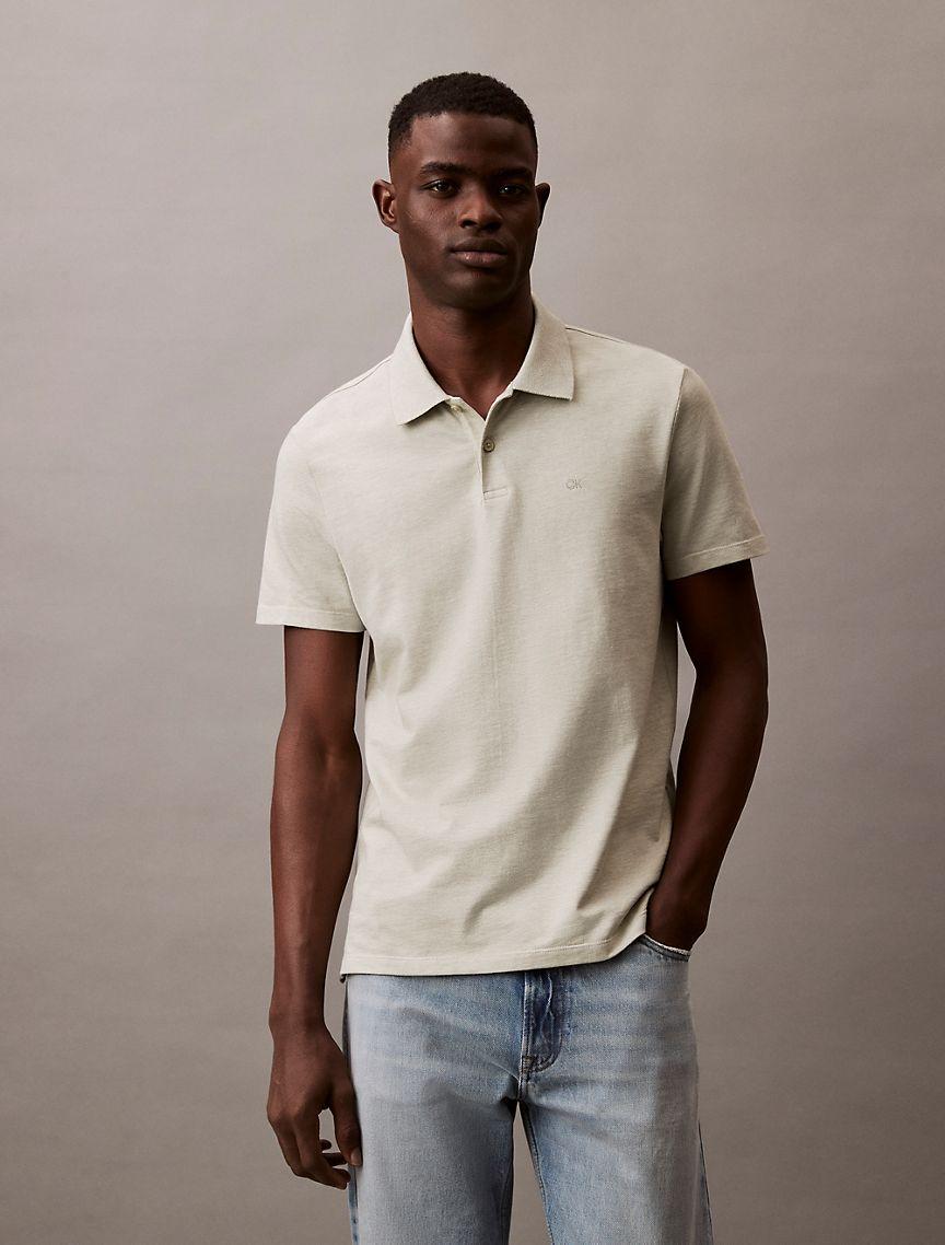 Cotton Blend Classic Polo Shirt  Product Image