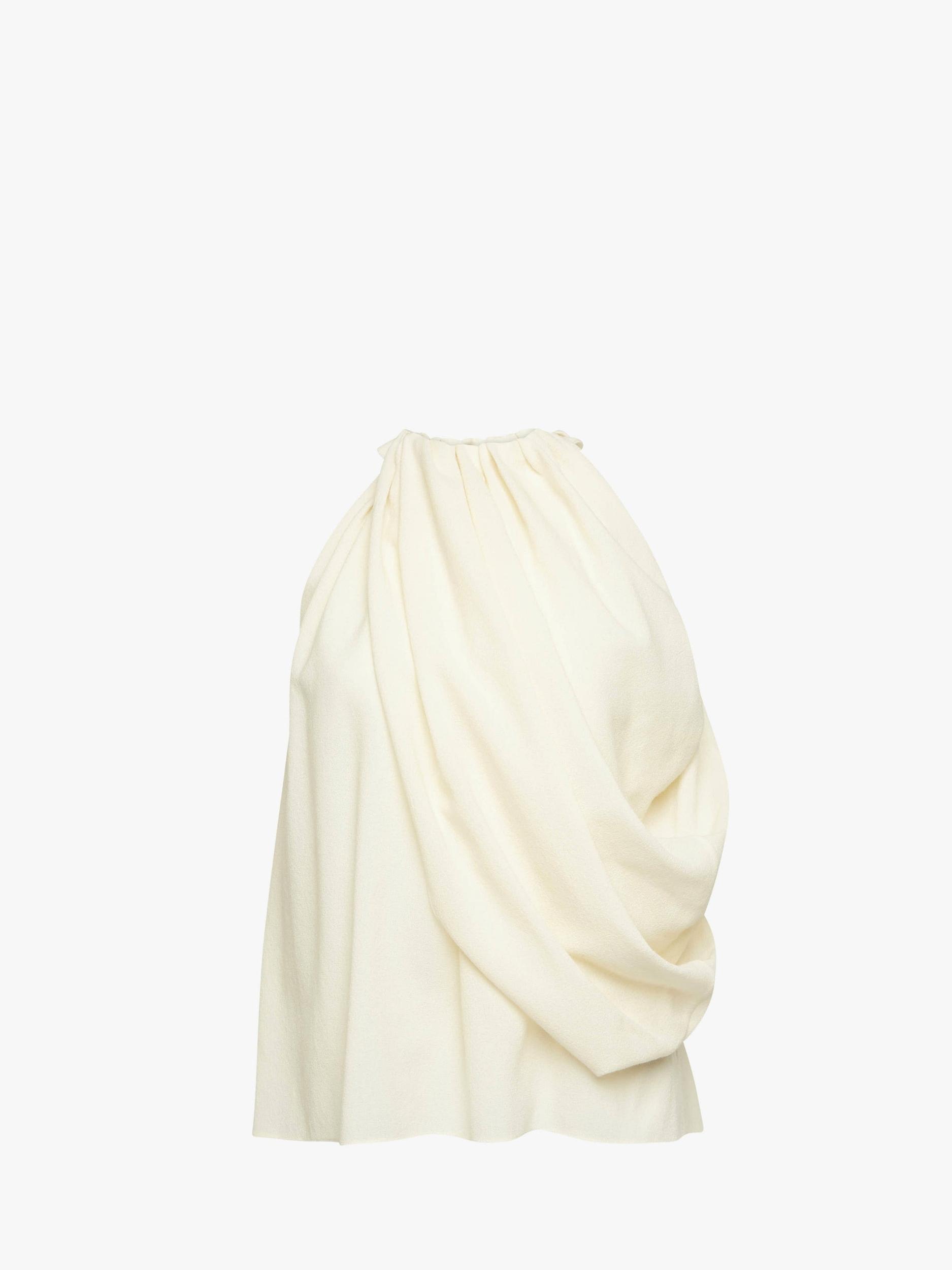 TWISTED DRAPE HALTER TOP Product Image