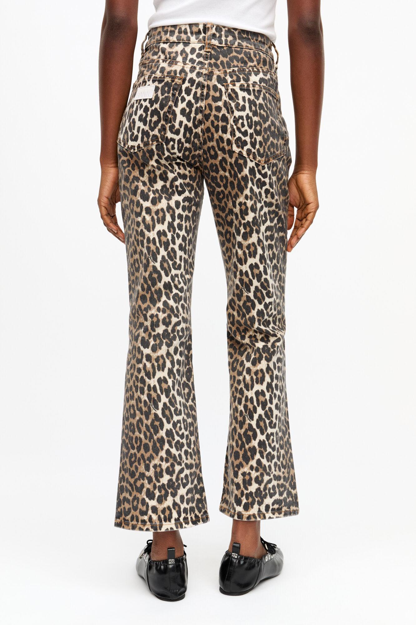Leopard Betzy Jeans Product Image