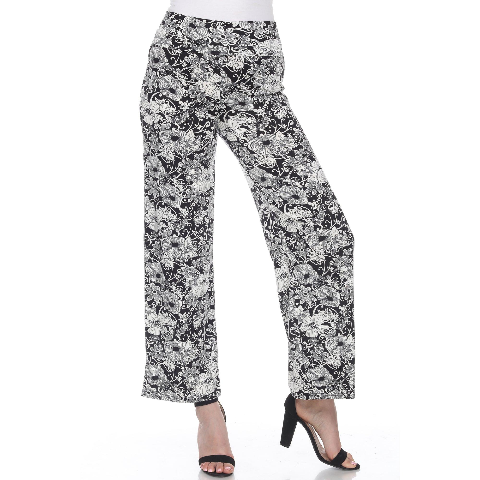 Floral Paisley Palazzo Pants Product Image