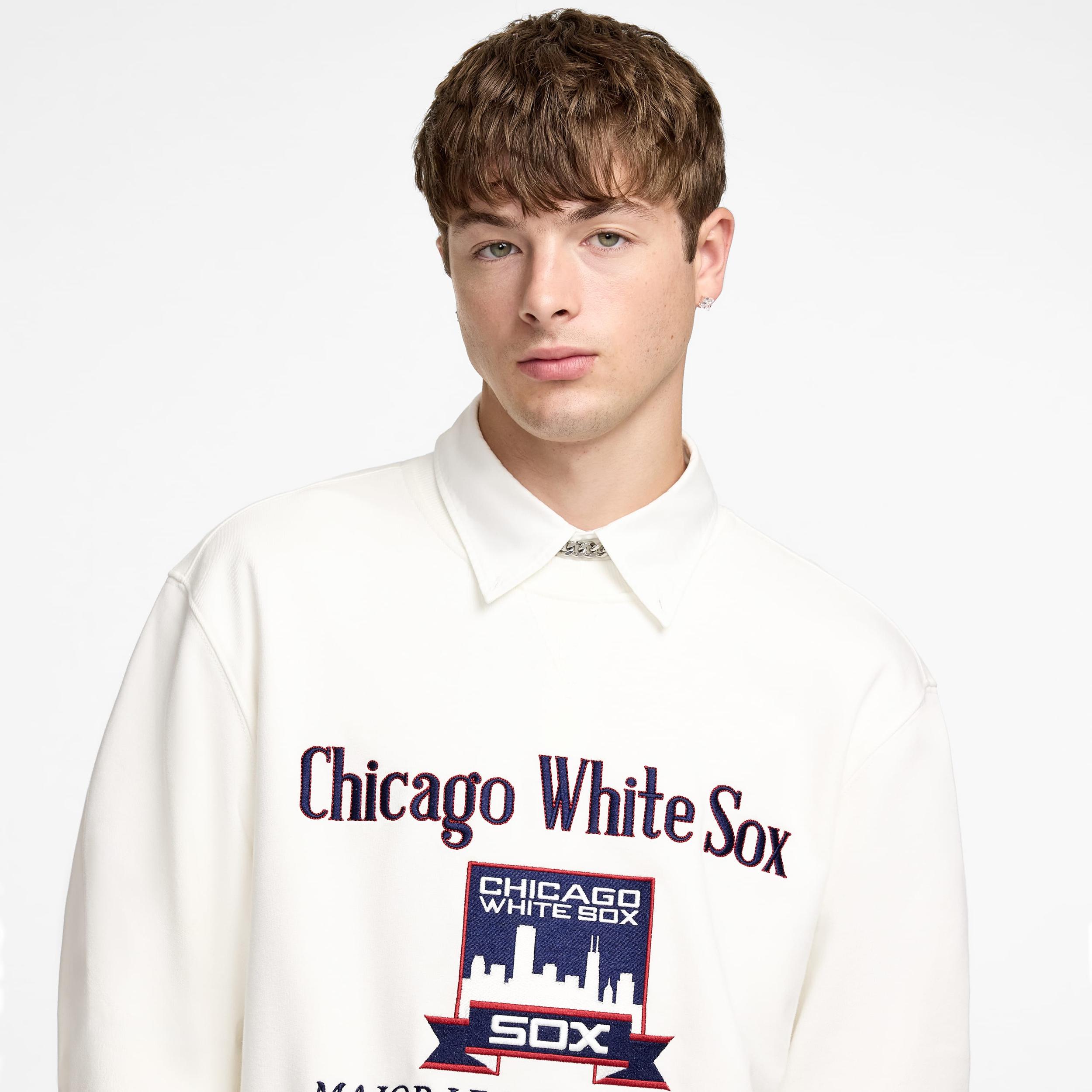 Chicago White Sox Cooperstown Off White Crewneck Male Product Image