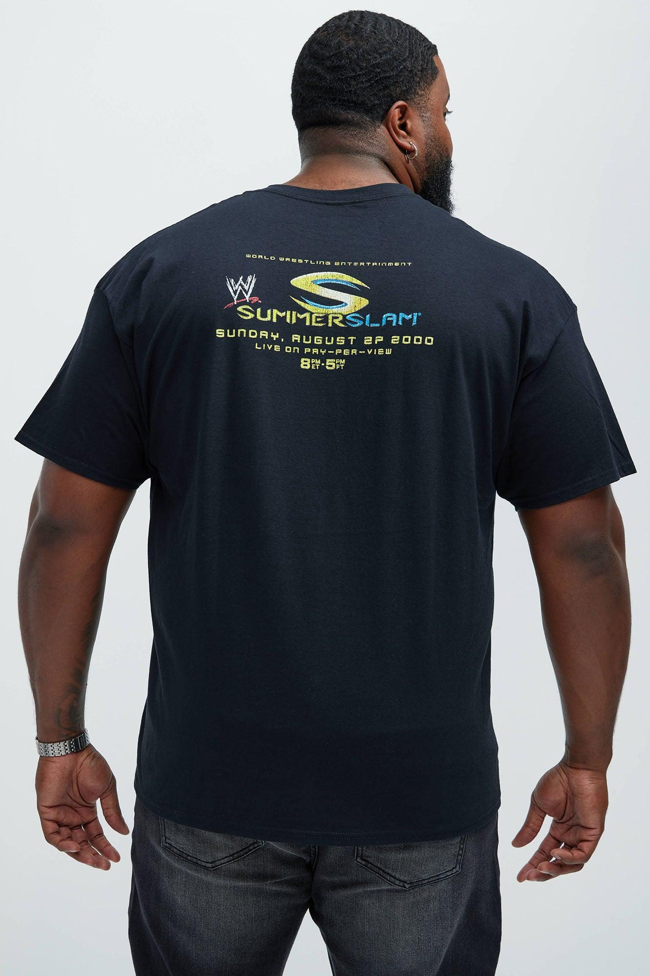 WWE Summer Slam 2000 Short Sleeve Tee - Black Product Image