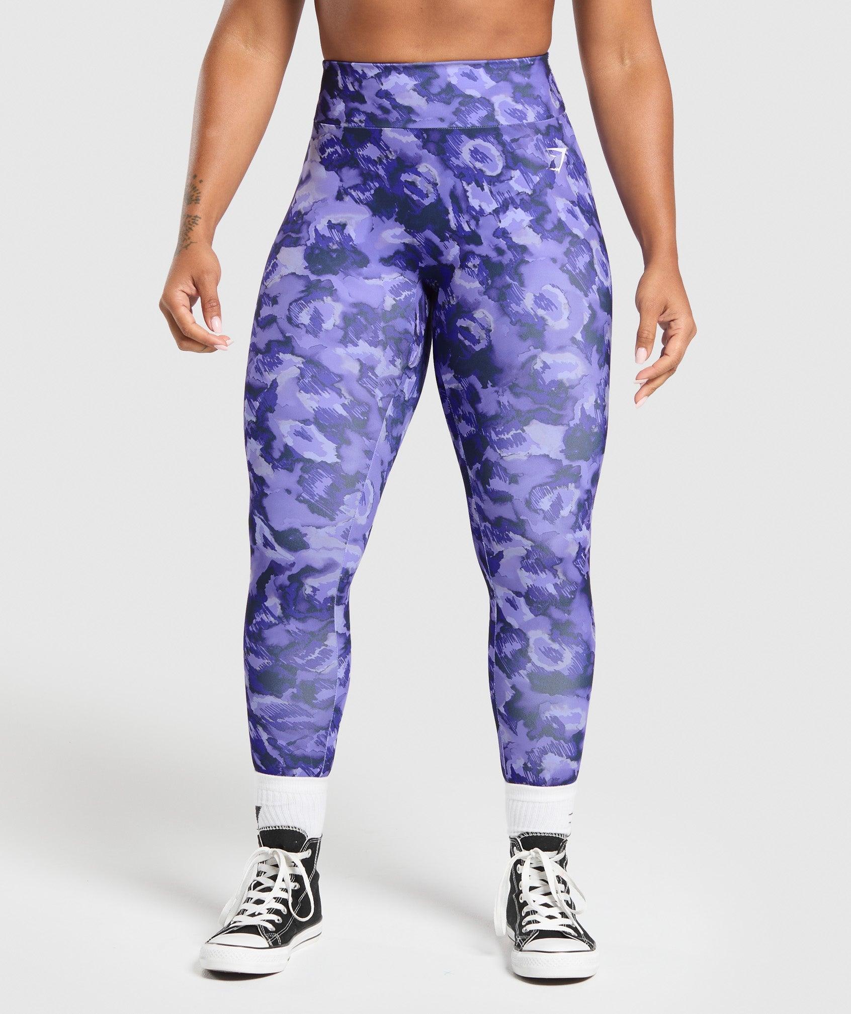 Gymshark Reps Power Leggings - Fresh Lilac Female Product Image