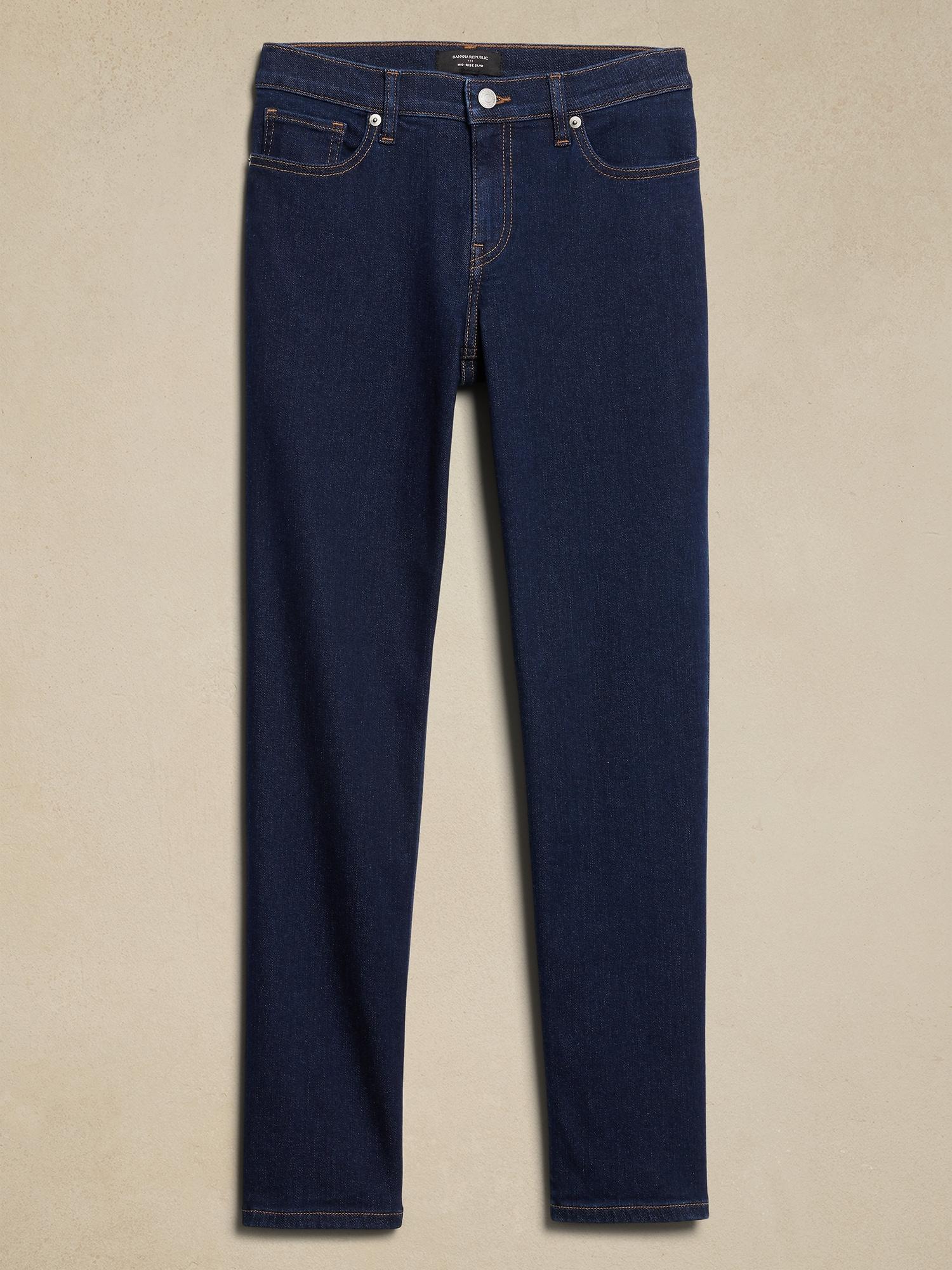 Mid-Rise Slim Jean Product Image