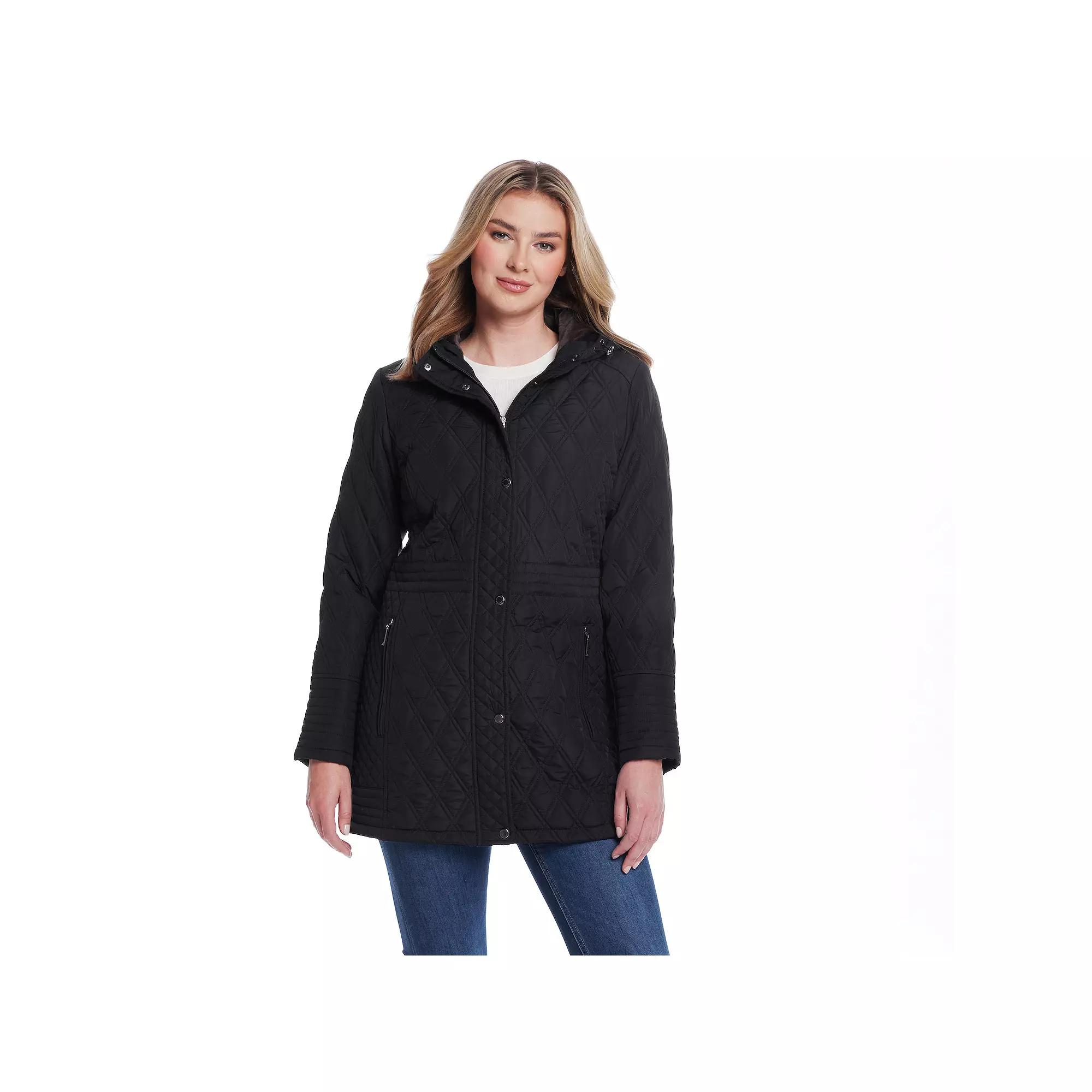 Women's Weathercast Plush Lined Mixed Quilted Walker,  Product Image