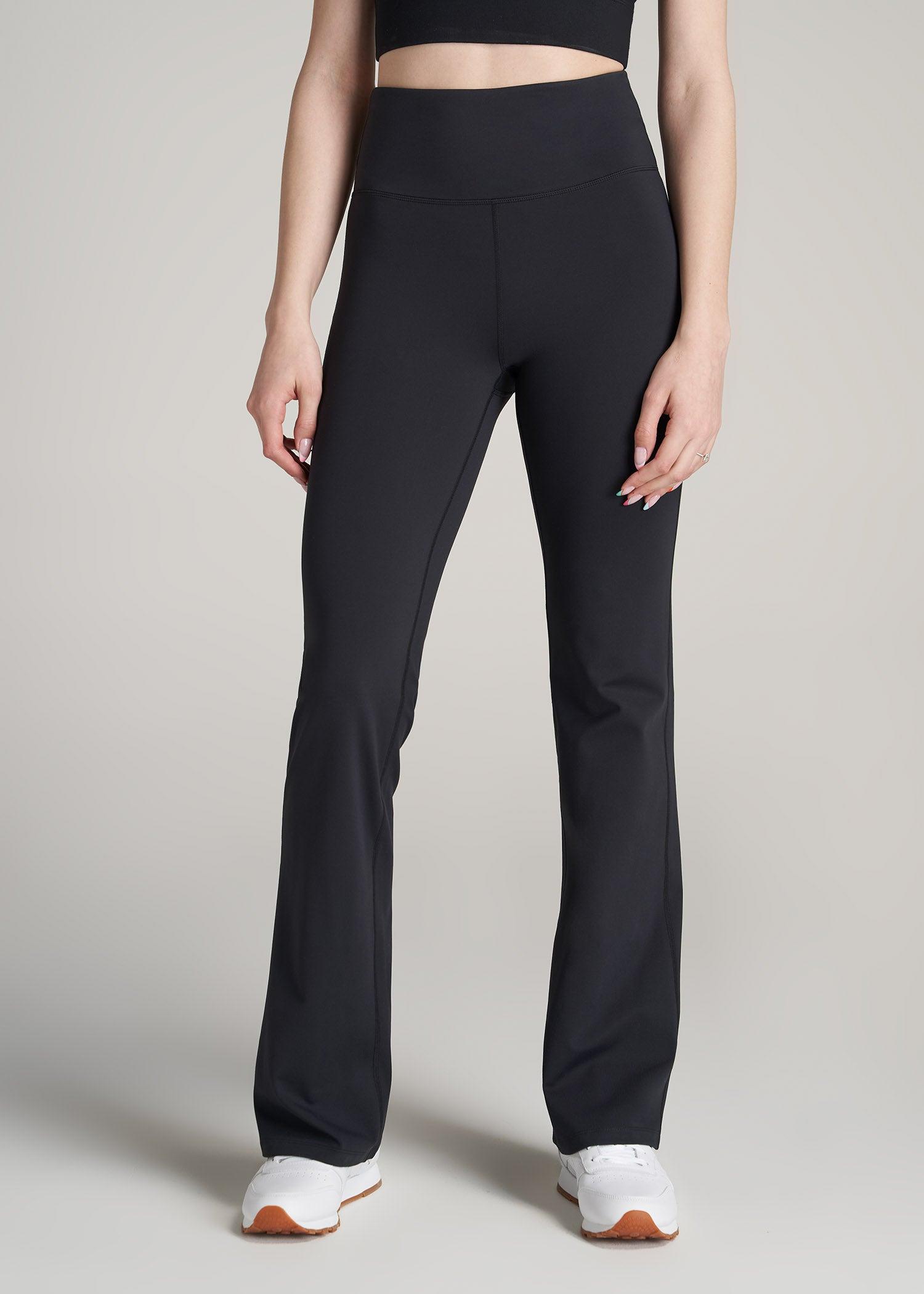 Balance Flare Yoga Pants for Tall Women in Charcoal Female Product Image