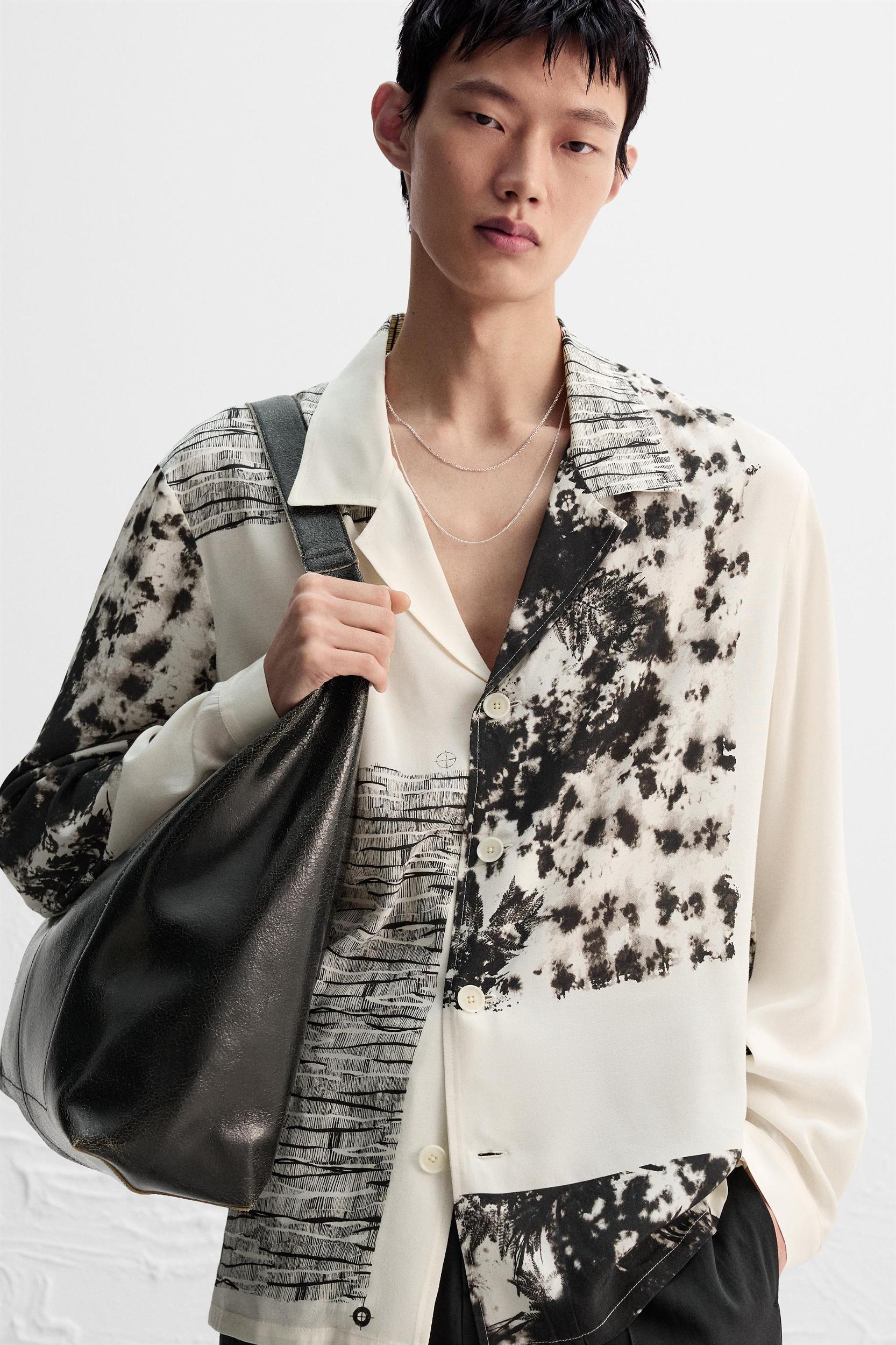 LIMITED EDITION ABSTRACT PRINT SHIRT Product Image