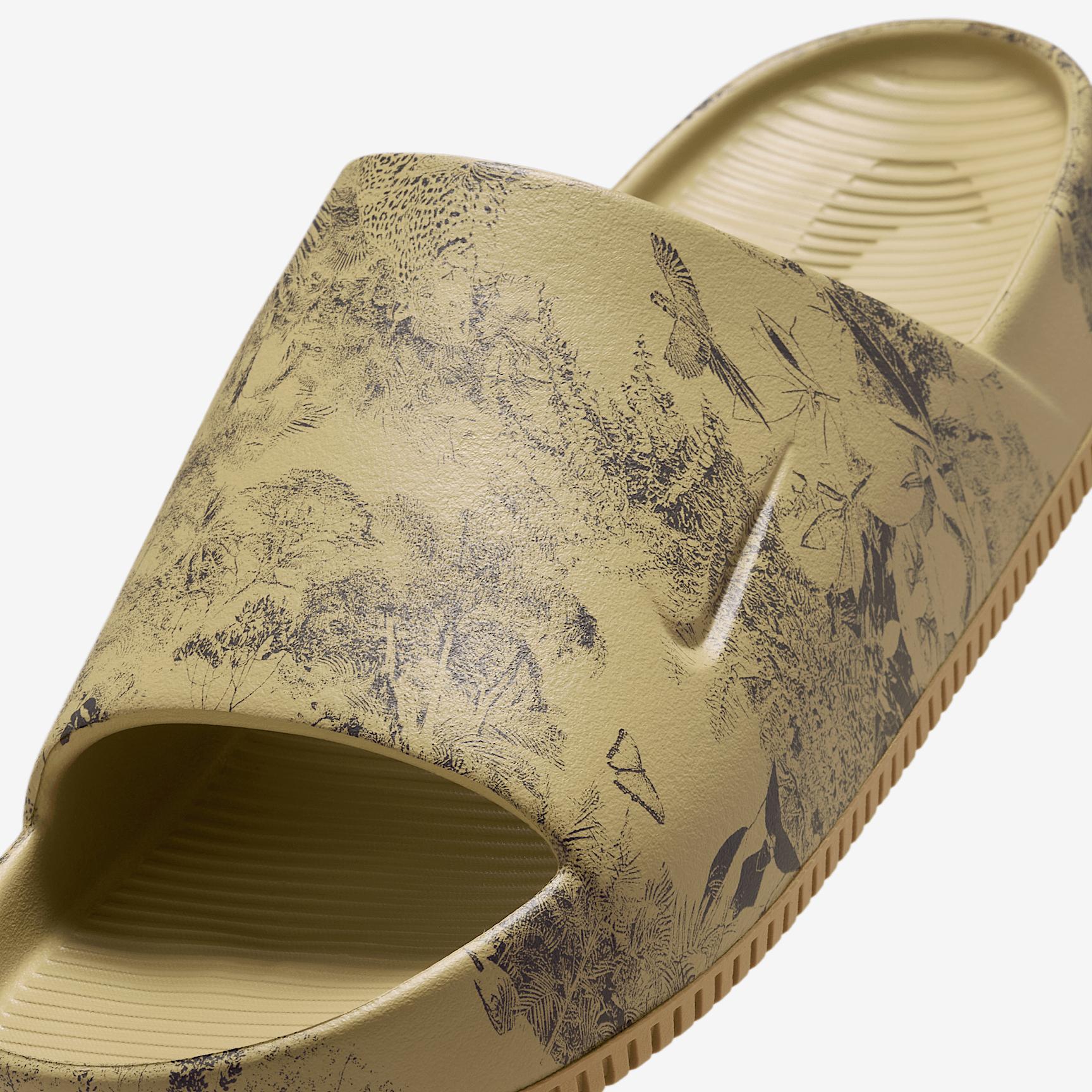 Mens Nike Calm Printed Slide Sandals Product Image