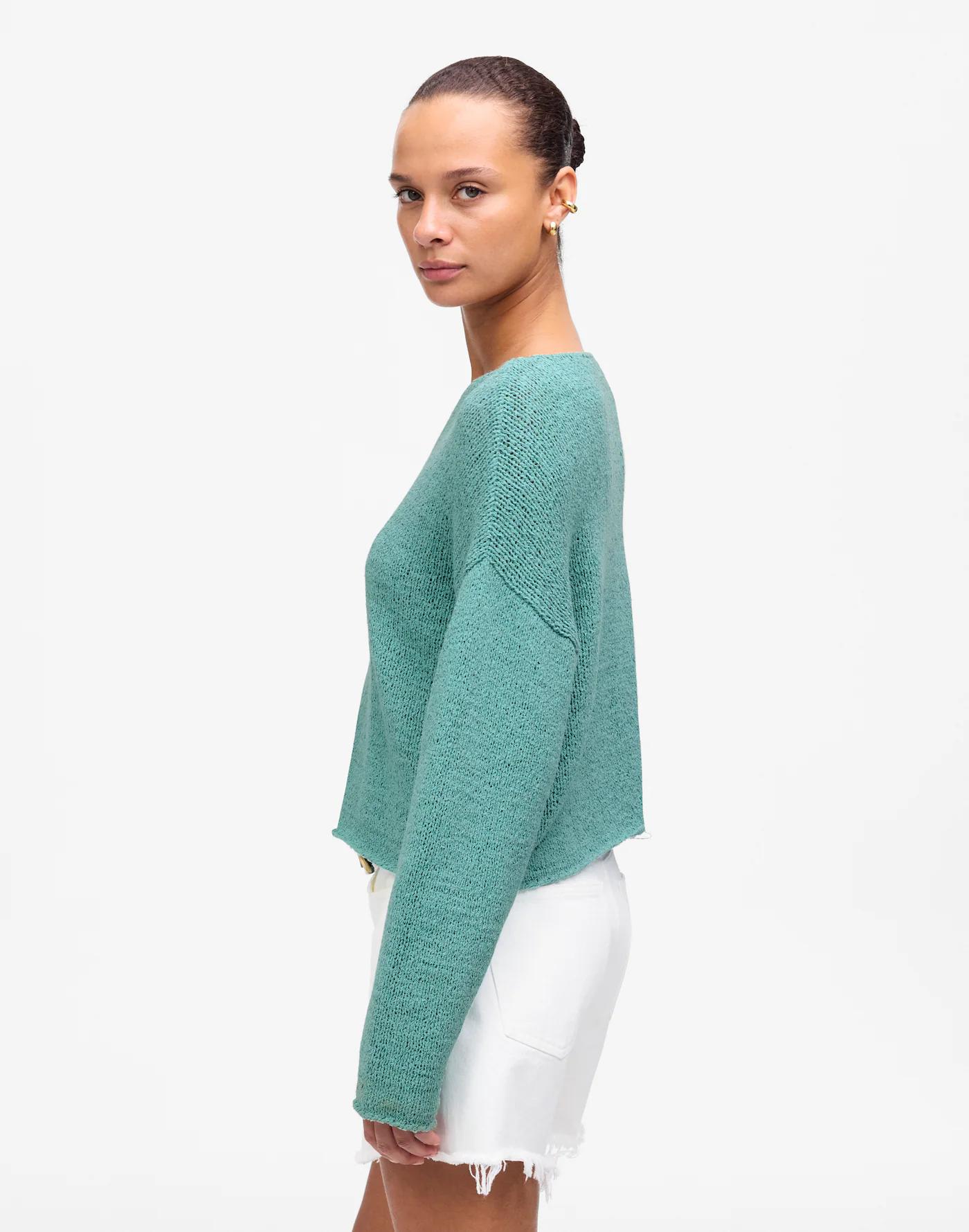 Boatneck Pullover Sweater Product Image