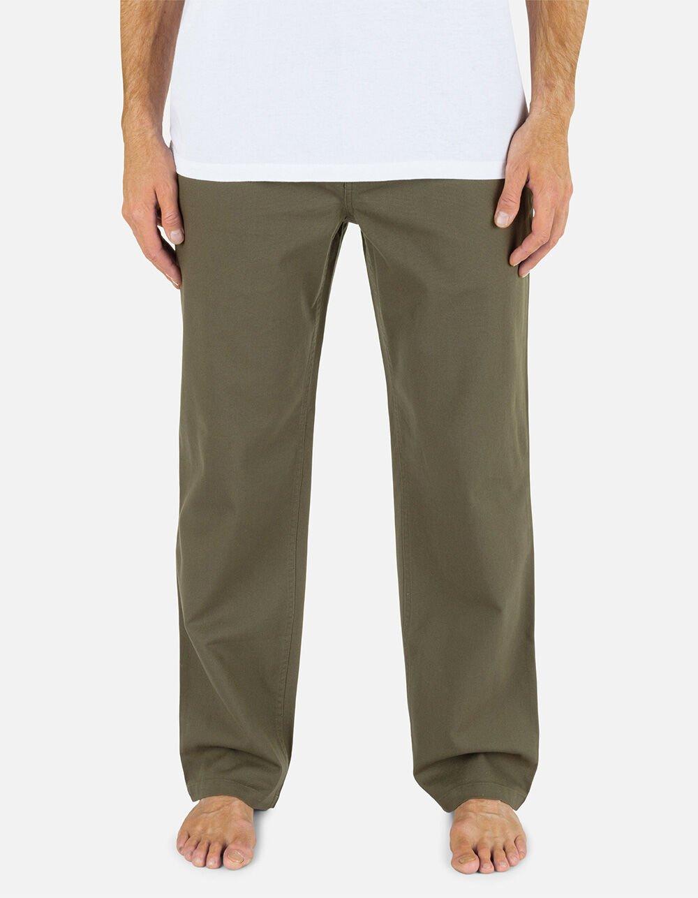 HURLEY Icon Mens Relaxed Fit Pants - OLIVE Product Image