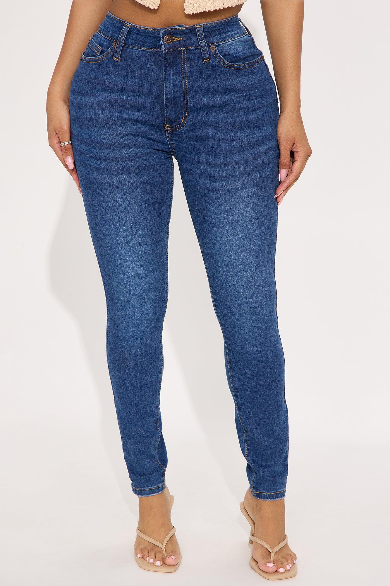 Yes To Heaven Skinny Jeans - Dark Wash Product Image