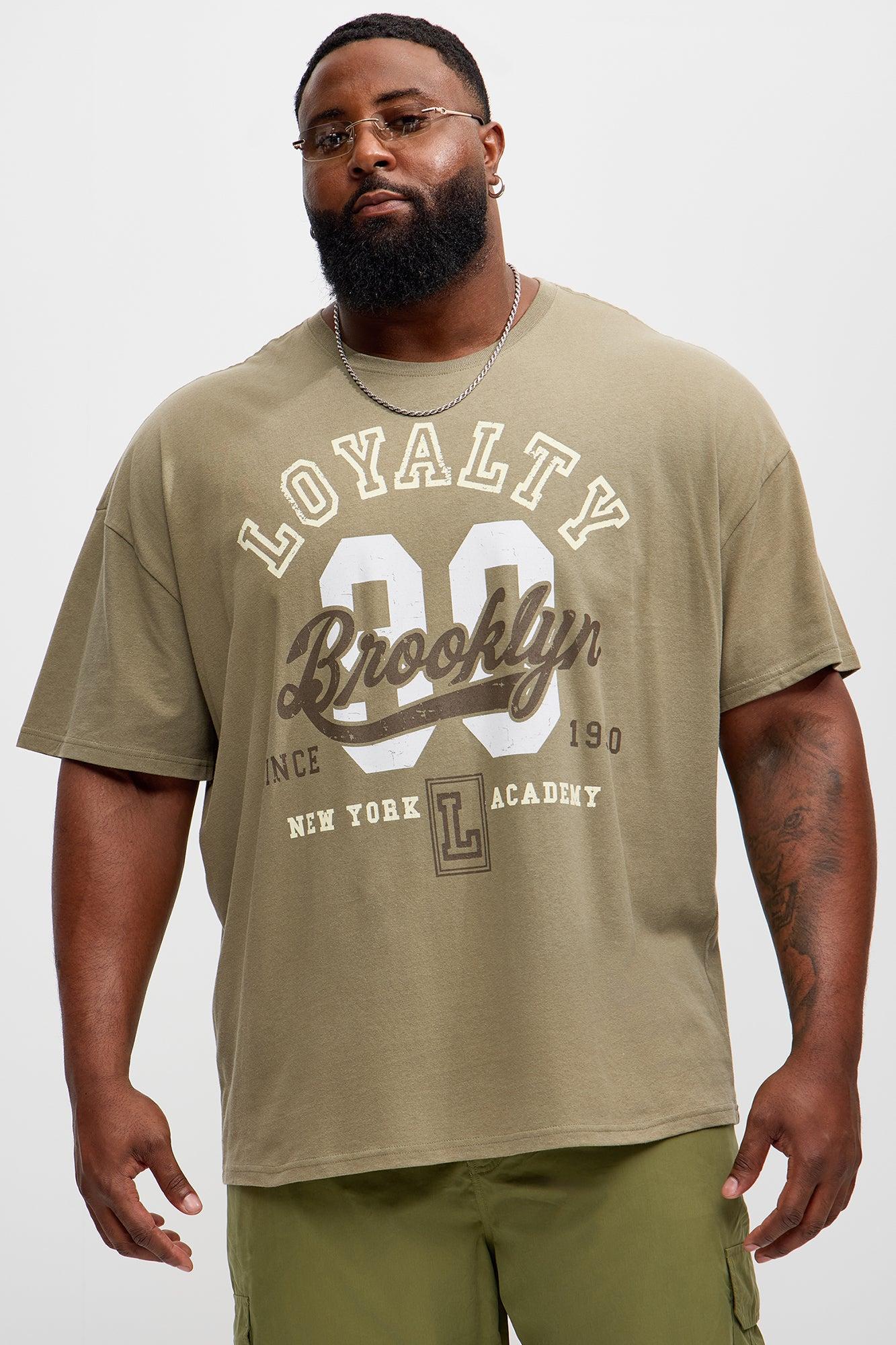 Brooklyn Loyalty Oversized Short Sleeve Tee - Olive Product Image
