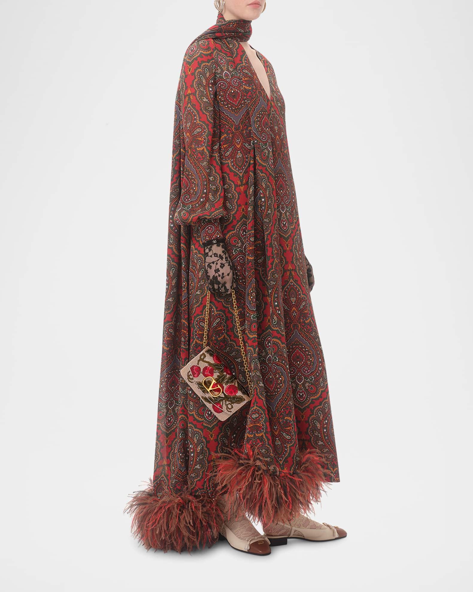 Vain Small Cherries Beaded Clutch Bag Product Image