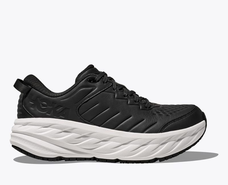 HOKA Womens Bondi SR Shoes in Black Product Image