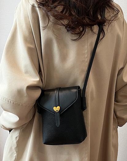 Vintage Fashion Heart Crossbody Shoulder Purse Product Image