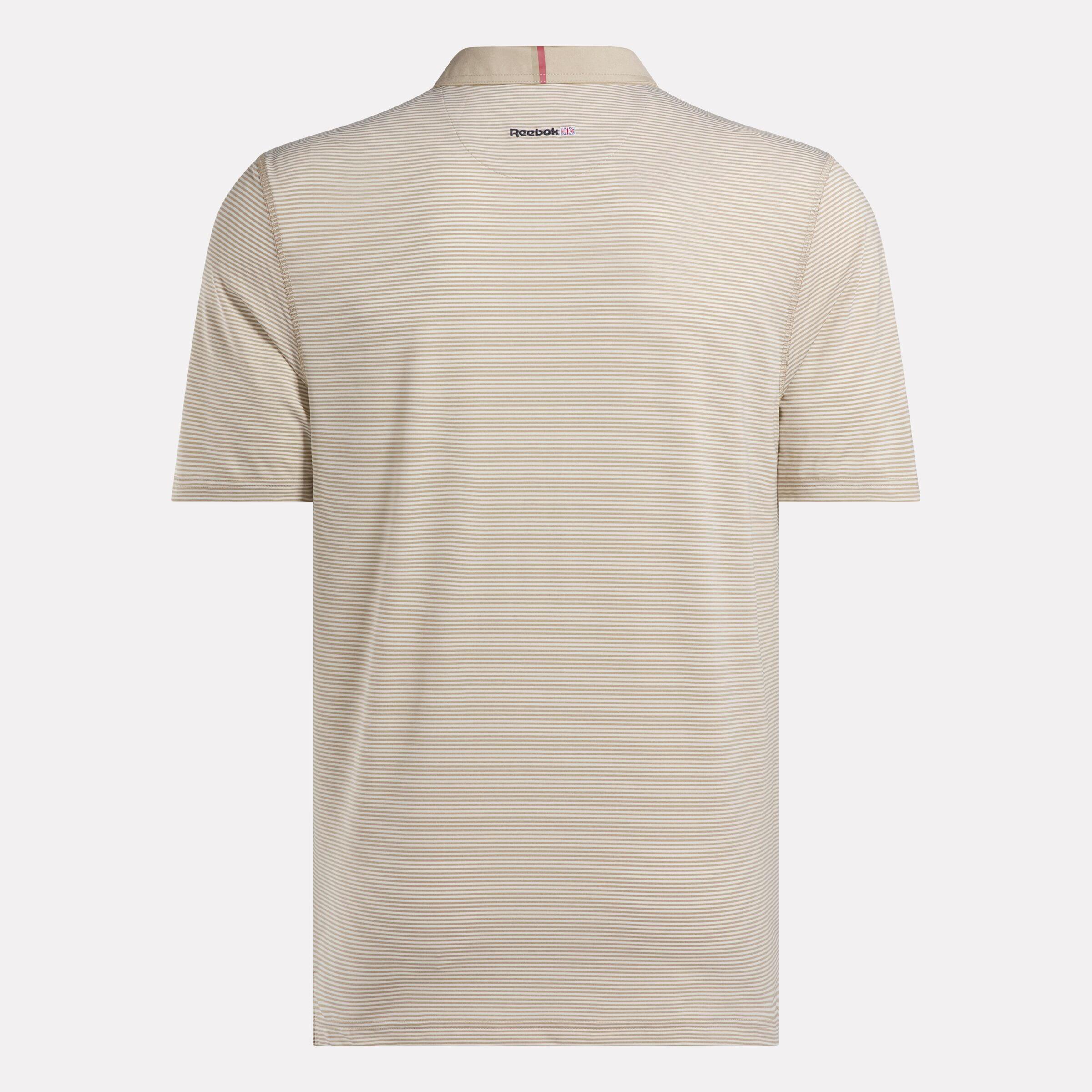 Men's Short Sleeve Core Stripe Polo Shirt Male Product Image