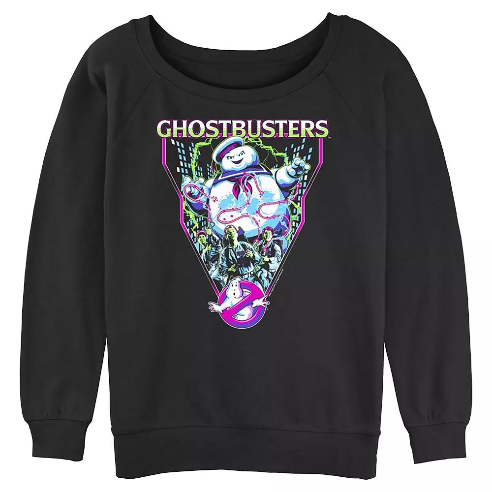 Juniors' Ghostbusters Stay Puft Marshmallow Man Graphic Pullover, Girl's, Size: XXL, Black Product Image