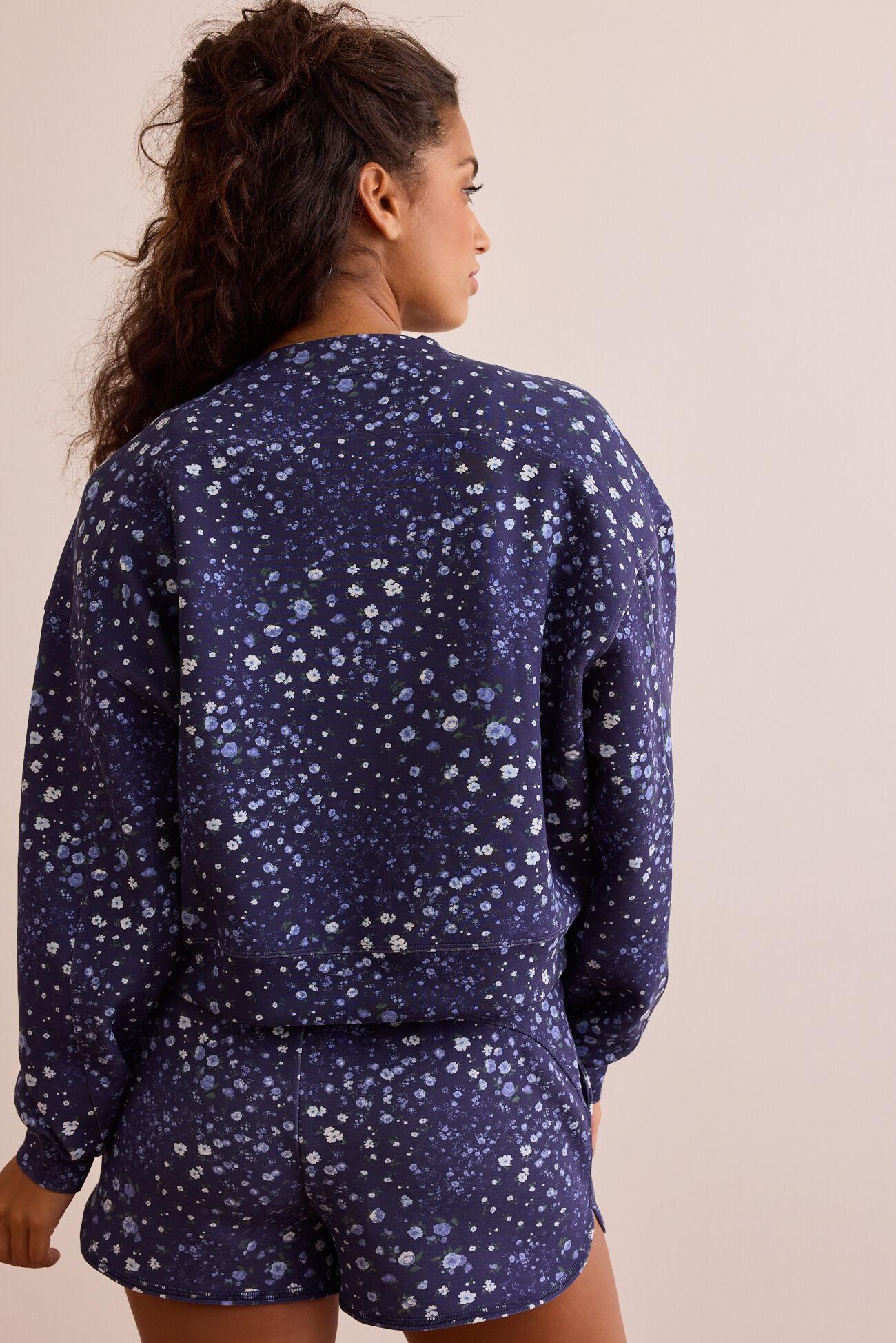 Floral Supersoft Crew Pullover Product Image