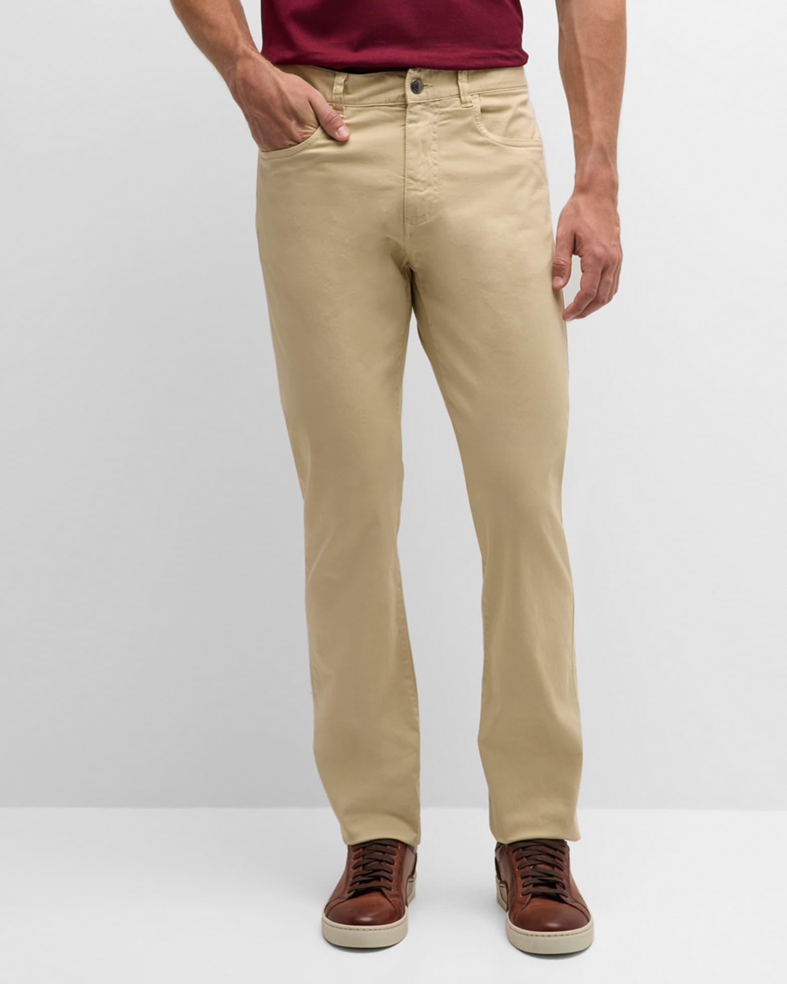 Men's Slim Twill 5-Pocket Pants Product Image
