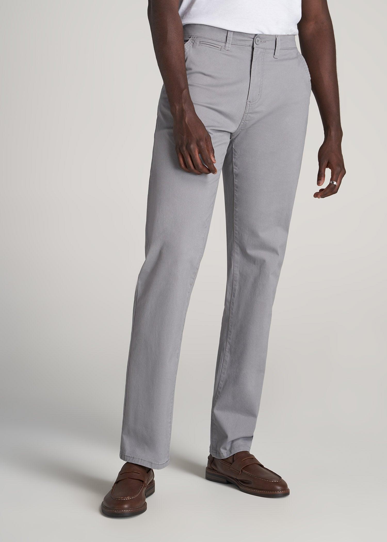 J1 STRAIGHT Leg Chinos for Tall Men in Chocolate Male Product Image