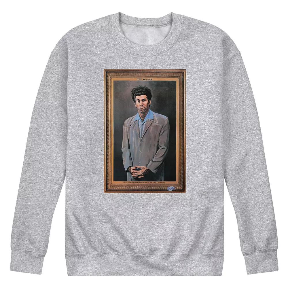 Men's Seinfeld Kramer Portrait Fleece Sweatshirt,  Product Image