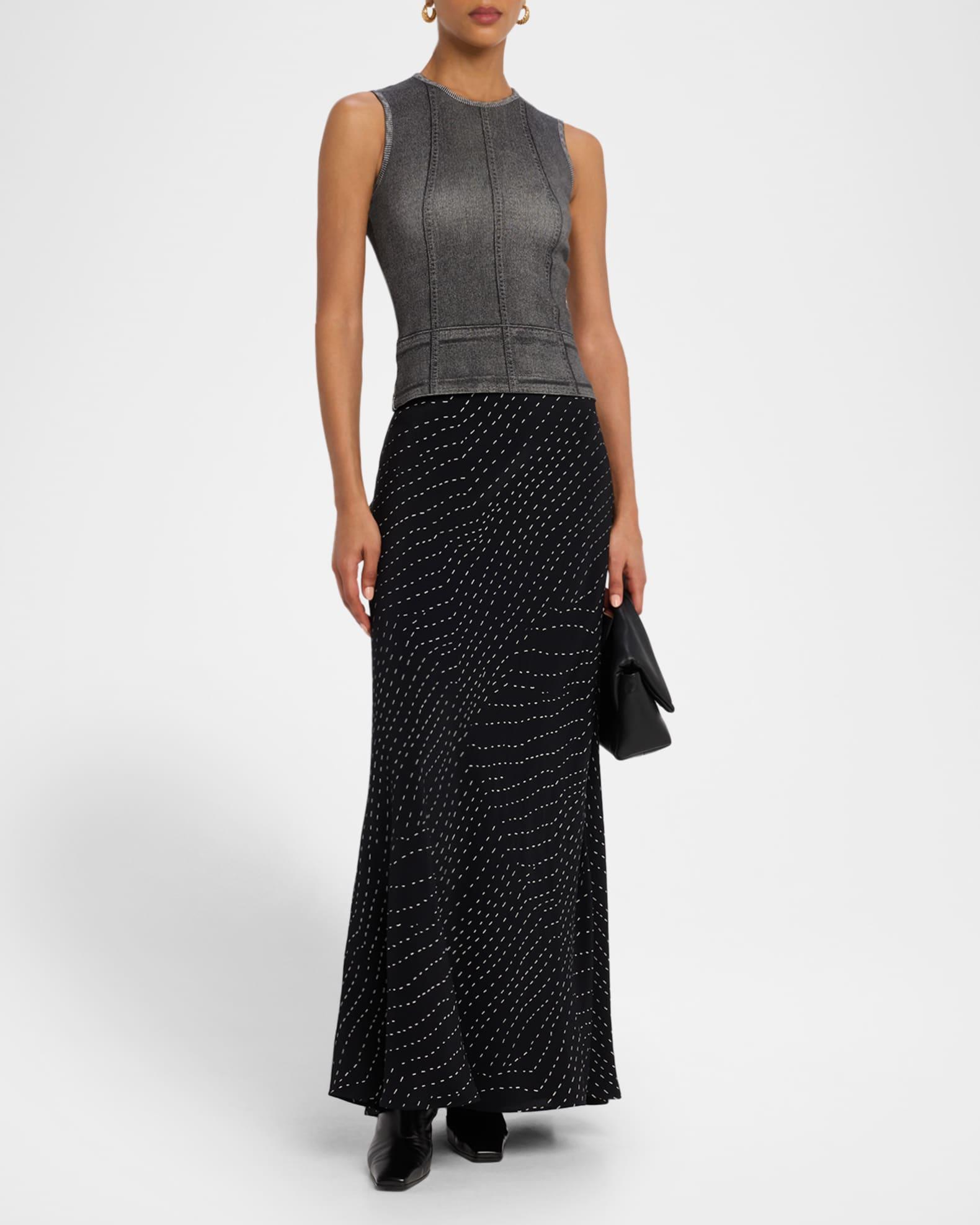 Miramar Ribbed Muscle Tank Top  Product Image