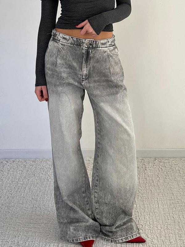 Retro Wash Boyfriend Jeans Product Image