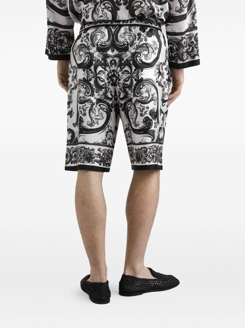maiolica print bermuda shorts  Product Image