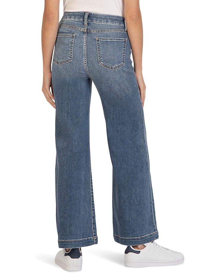 Meg High Rise Wide Leg With Patch Pockets Product Image