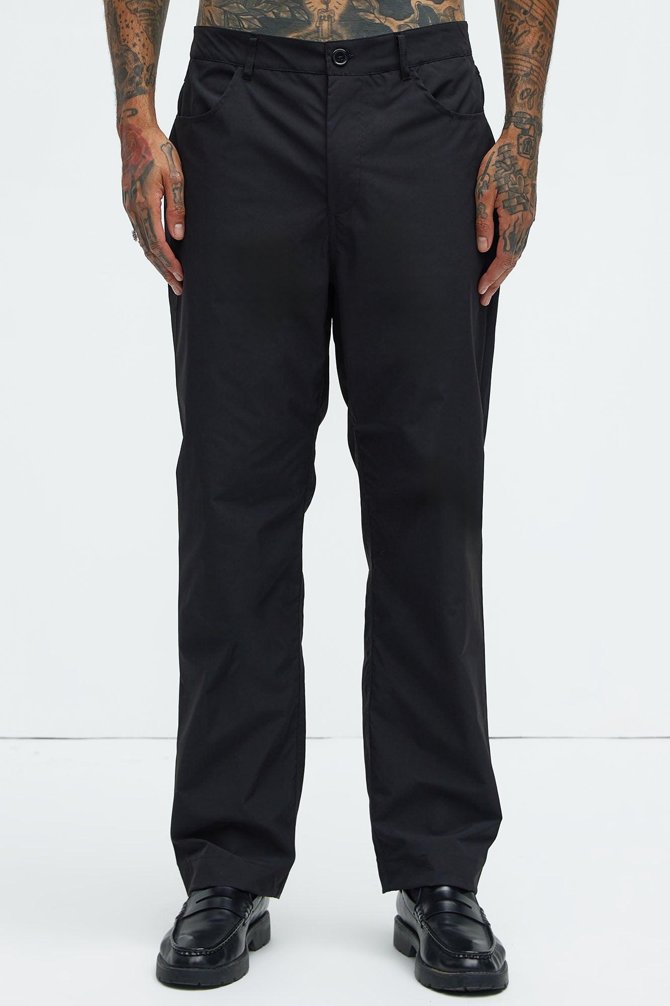 Ansel Tech Straight Commuter Pants - Black Product Image