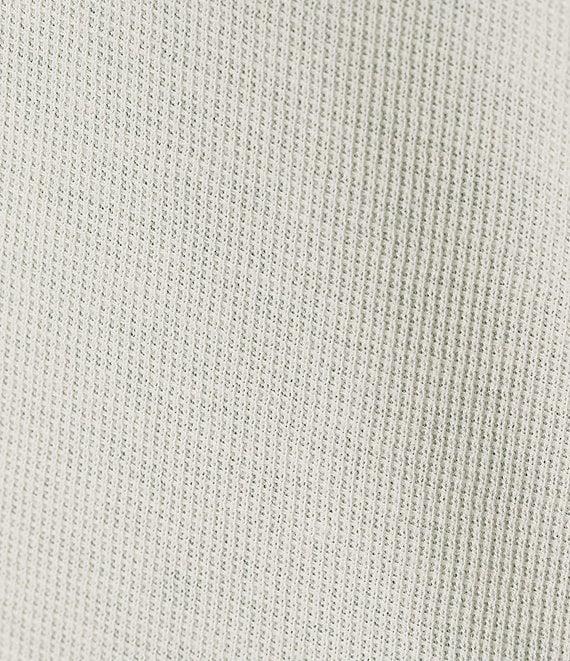 Roundtree & Yorke Long Sleeve Solid Waffle Henley Shirt Product Image