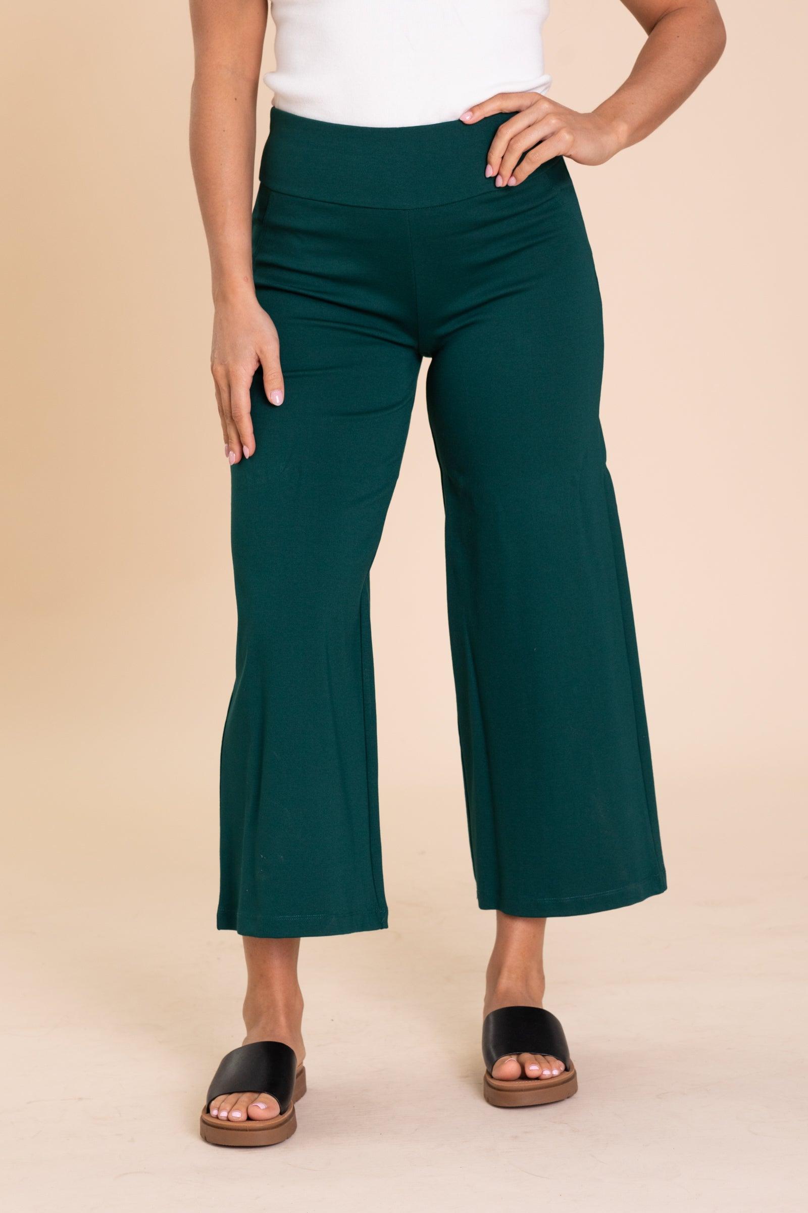 The Magic Cropped Wide Leg Pant Product Image