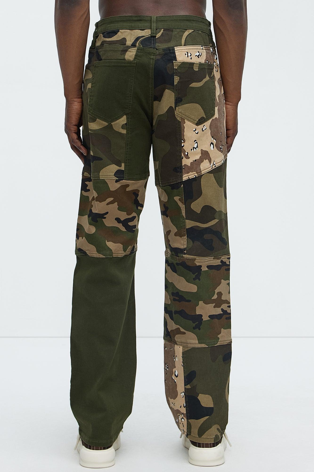 Got This On Me Camo Straight Pants - Camouflage Product Image