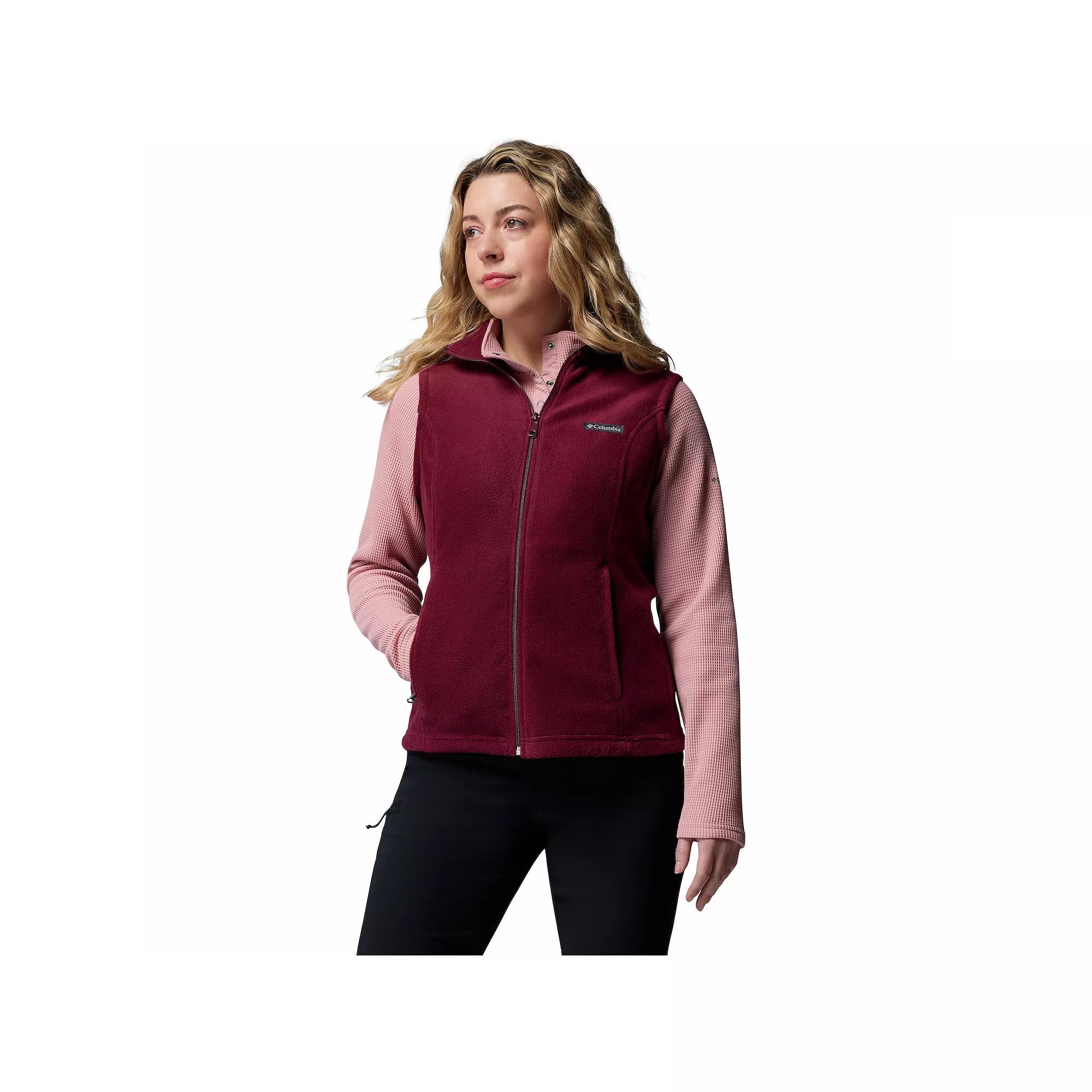 Columbia Womens Benton Springs Fleece Vest - Petite- Product Image