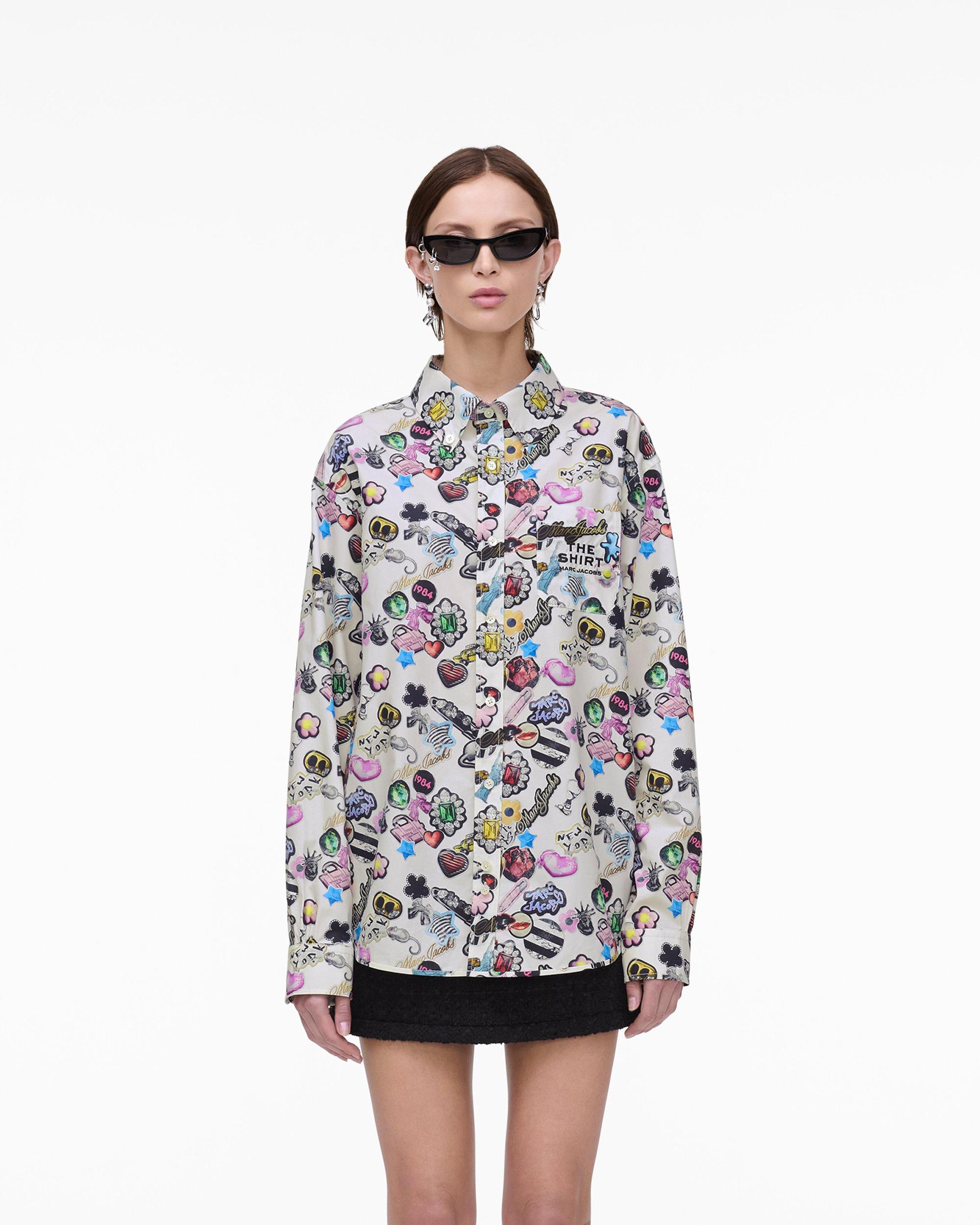 The Sticker Print Shirt Product Image