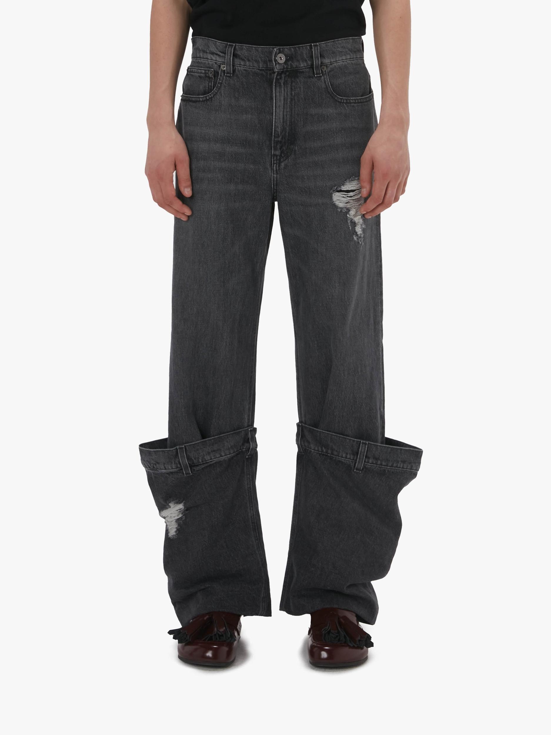 BUCKET DENIM JEANS Product Image