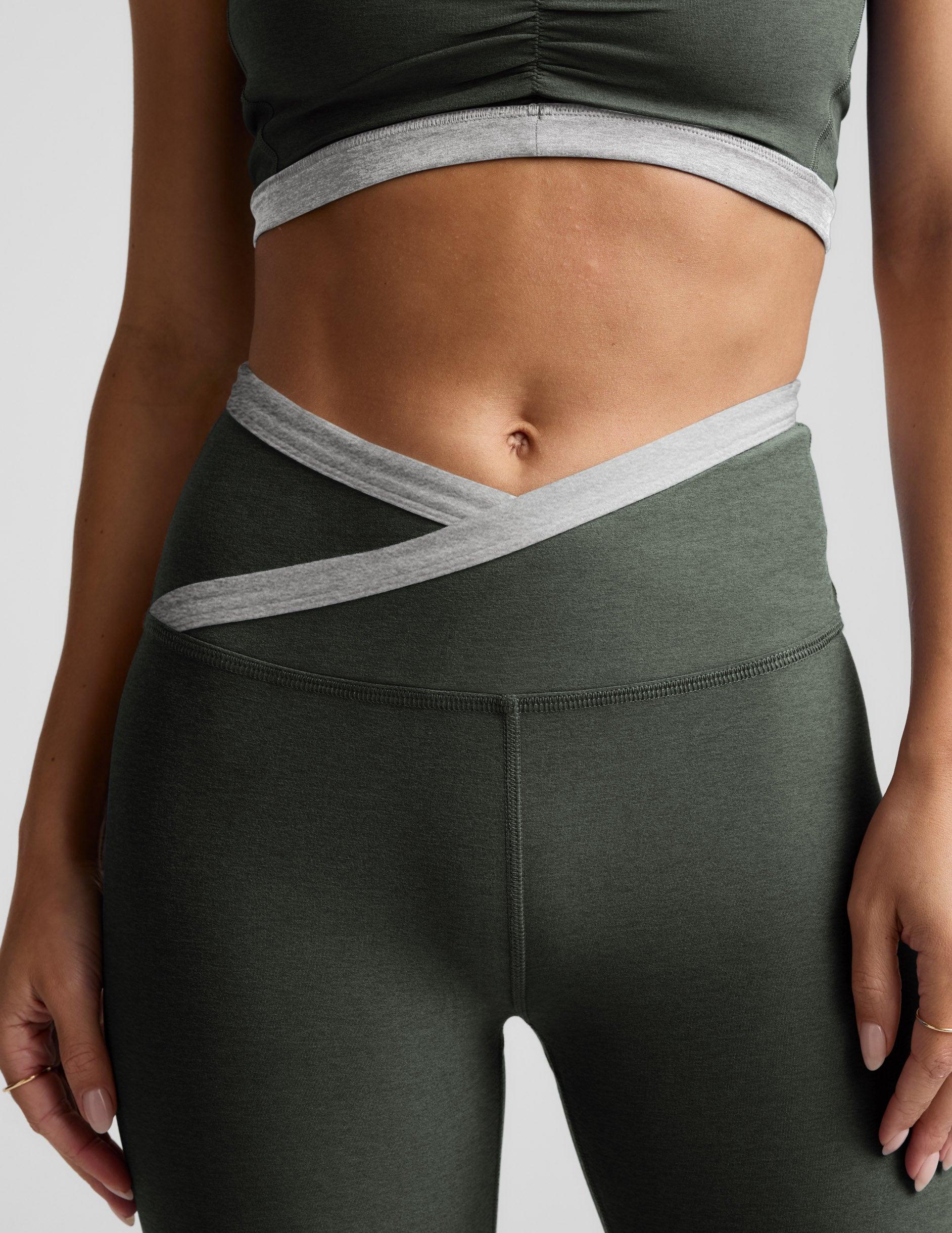 Spacedye Outlines High Waisted Midi Legging Product Image
