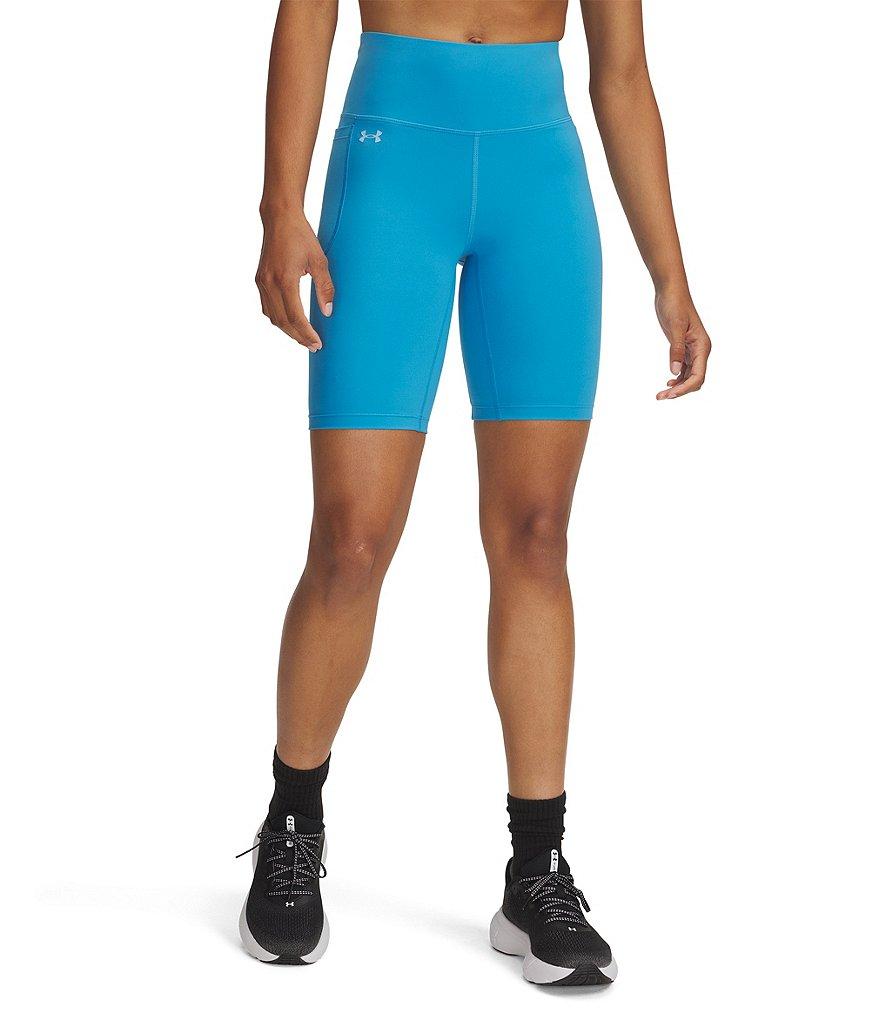 Under Armour Solid Motion High Waist Pull-On Bike Shorts Product Image