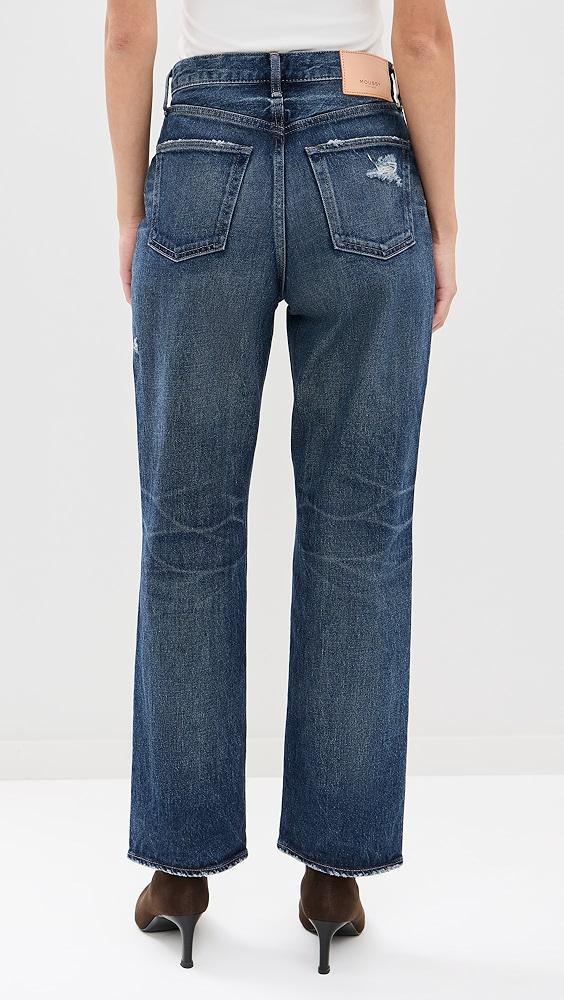 MOUSSY VINTAGE MV Welaka Wide Straight Jeans | Shopbop Product Image